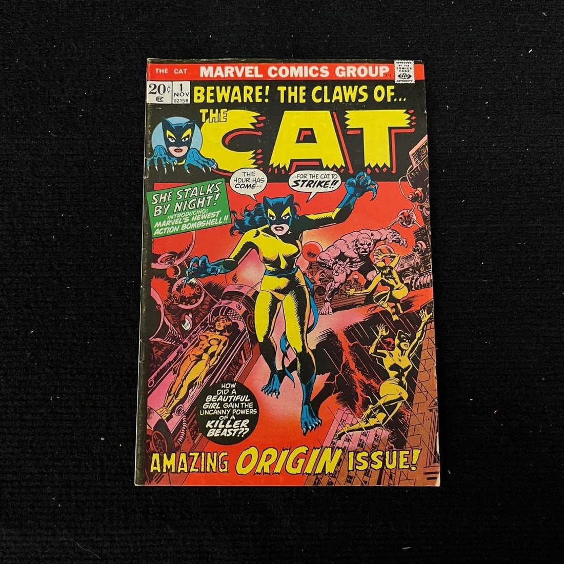 Cat 1 Origin of Patty Walker as Cat: Please look at the pictures carefully to determine what you believe the condition of collectible is. We are currently accepting consignments. Email us a aeronhouse1994@gmail.com or visit our website, 