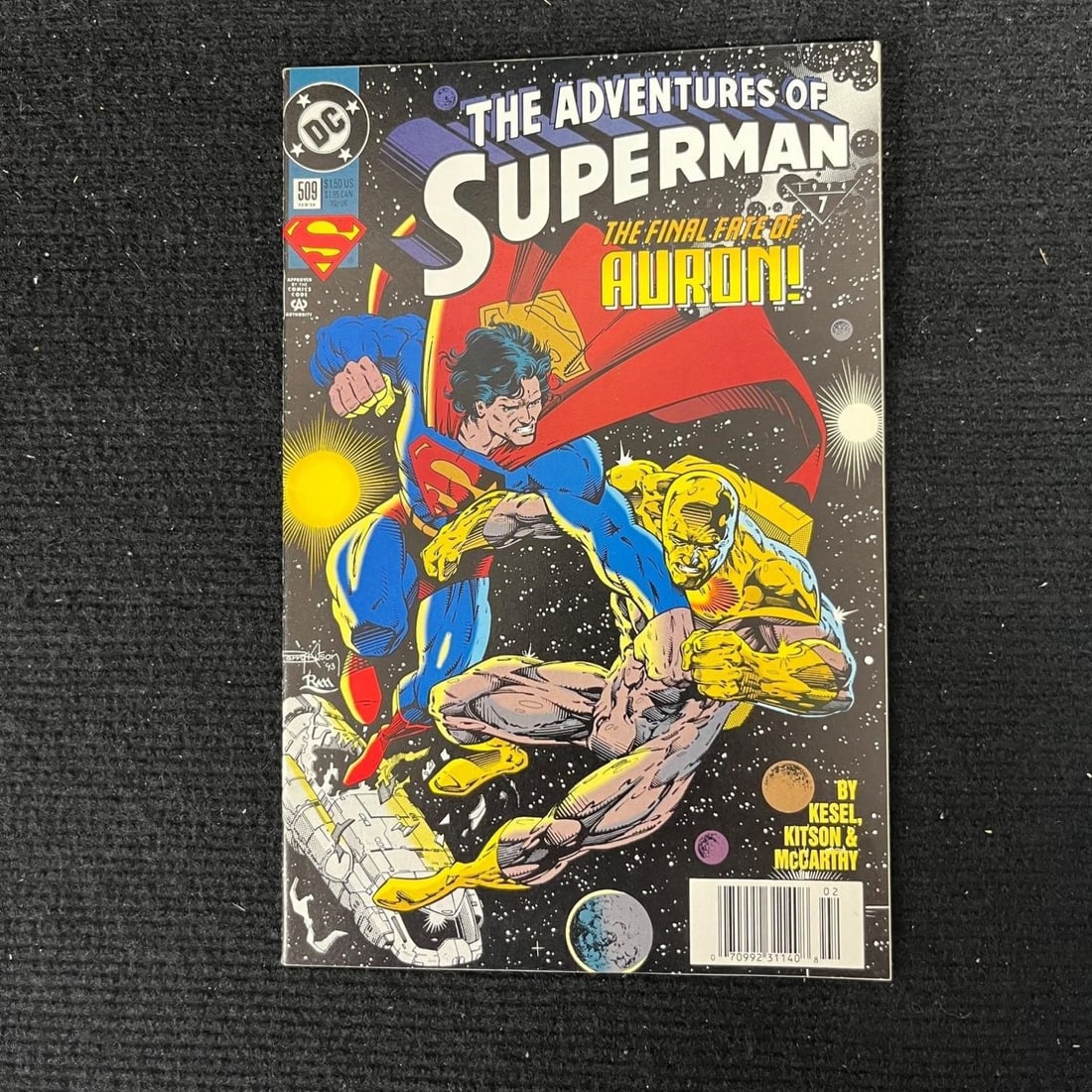 Superman 509 Rare Newsstand Edition: Please look at the pictures carefully to determine what you believe the condition of collectible is. We are currently accepting consignments. Email us a aeronhouse1994@gmail.com or visit our website, 