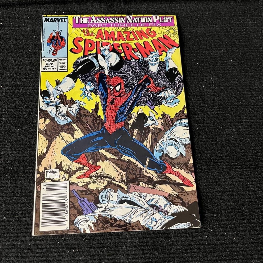 Amazing Spider-man 322 McFarlane Art Newsstand Ed. (1 of 2)