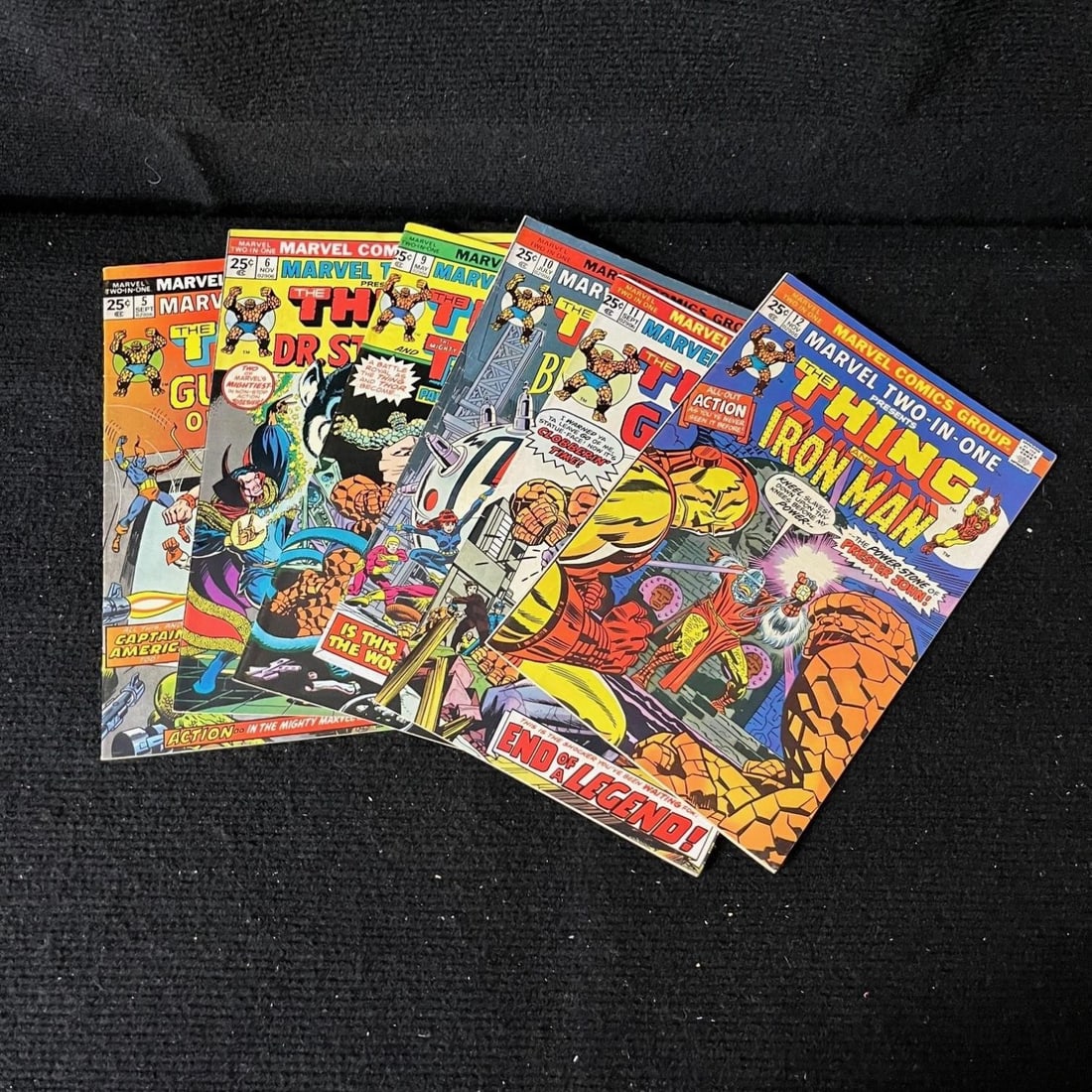 Marvel Two In One Feat. The Thing Early Issues Lot (1 of 2)