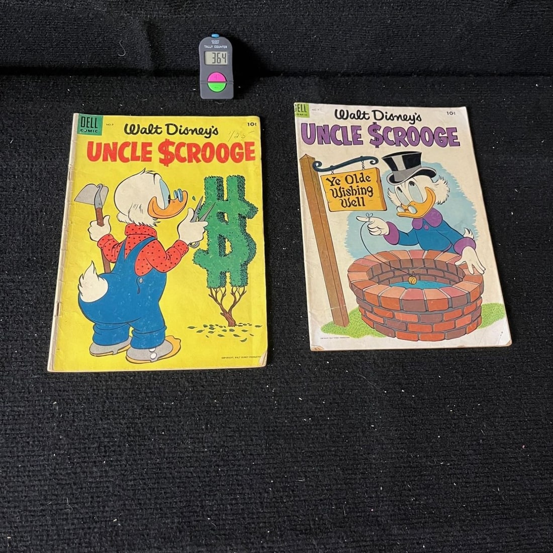 uncle Scrooge 7, 9, 10, & 11 Dell Golden Age (1 of 4)