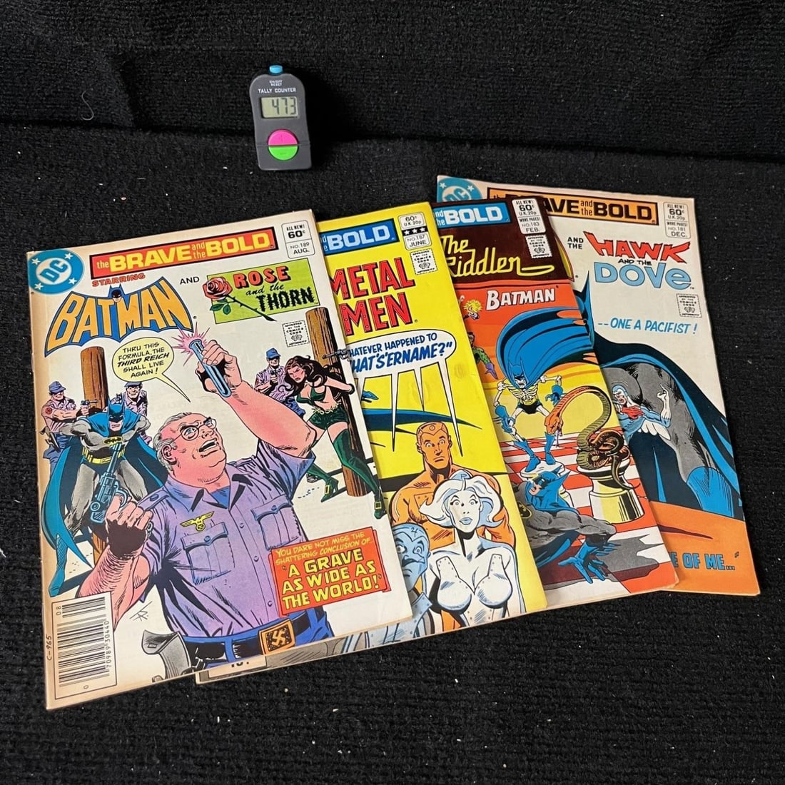 Batman in Brave & Bold Lot w/ Swamp Thing: Please look at the pictures carefully to determine what you believe the condition of collectible is. We are currently accepting consignments. Email us a aeronhouse1994@gmail.com or visit our website, 