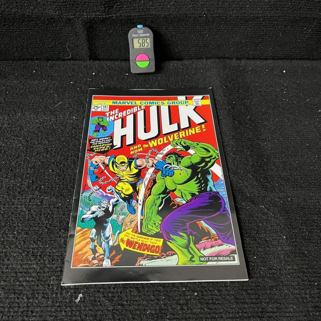 Hulk 181 Hasbro Comic Packs Reprint: Please look at the pictures carefully to determine what you believe the condition of collectible is. We are currently accepting consignments. Email us a aeronhouse1994@gmail.com or visit our website, 