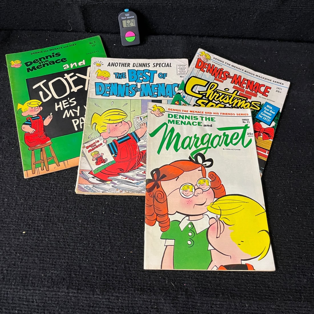 Dennis the Menace Silver Age Lot: Please look at the pictures carefully to determine what you believe the condition of collectible is. We are currently accepting consignments. Email us a aeronhouse1994@gmail.com or visit our website, 