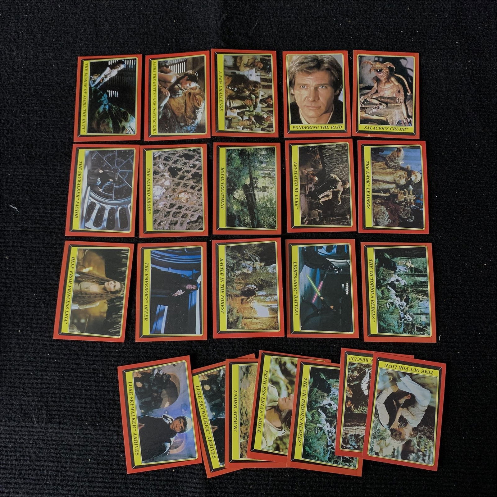 1983 Topps Star Wars Trading Cards (1 of 4)
