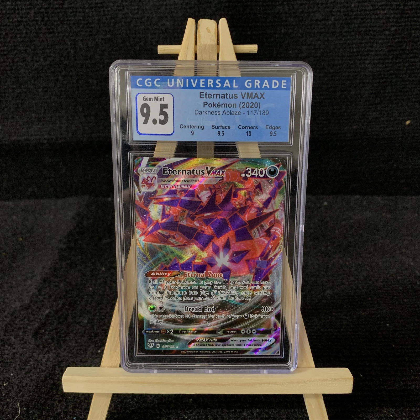 CGC 9.5 Eternatus Vmax, Sub Grades (1 of 2)