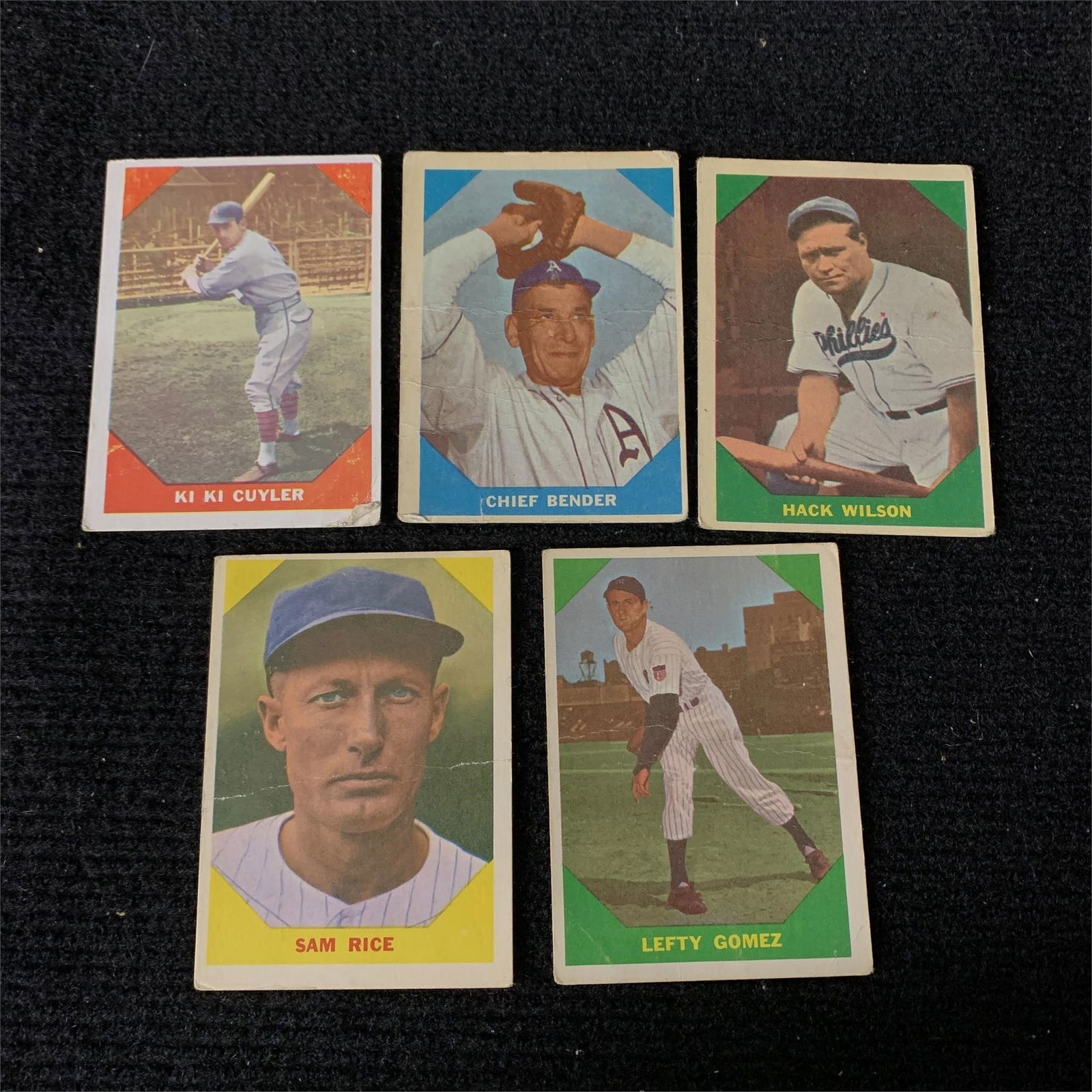 1960 Fleer Baseball Cards, Vernon Gomez (1 of 2)