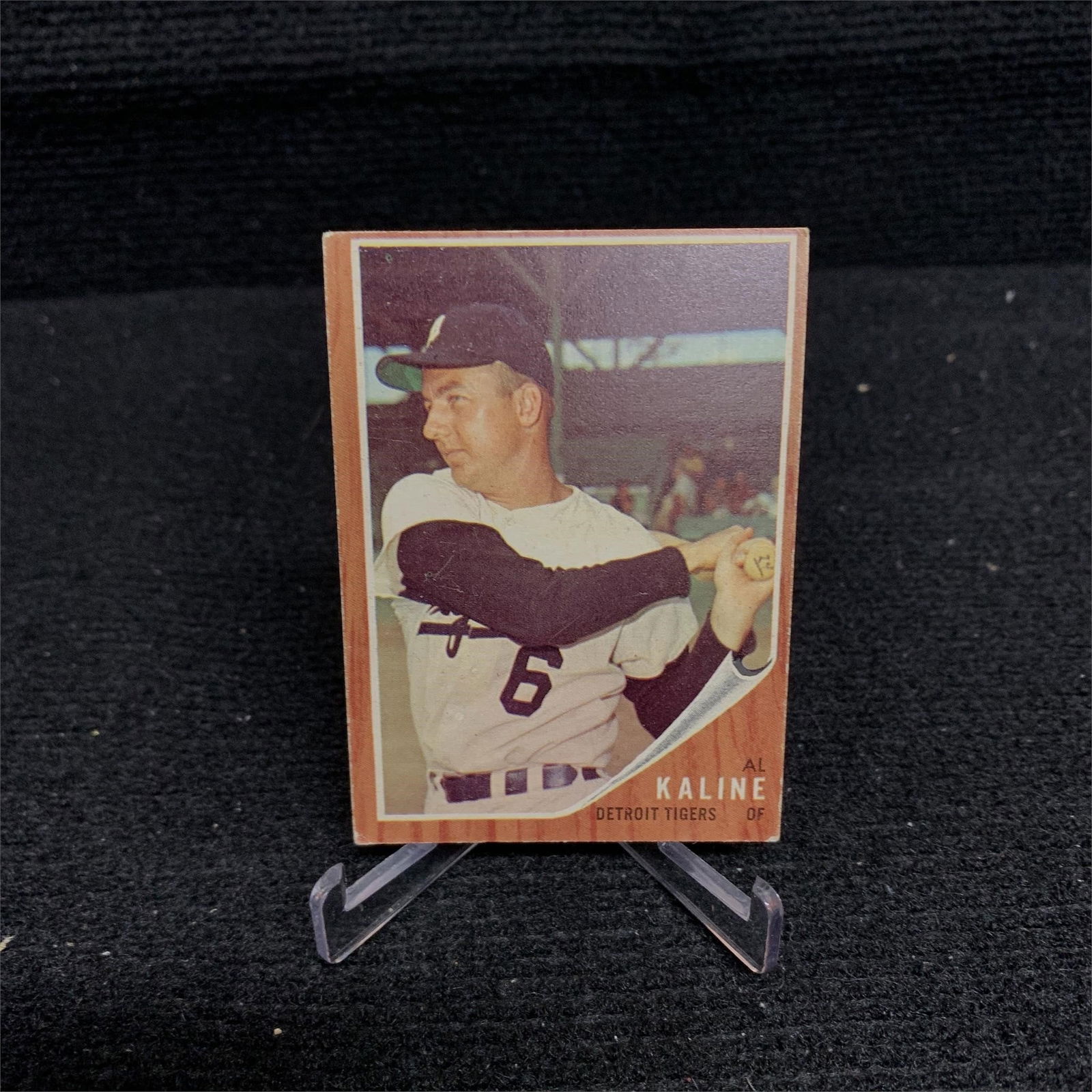 1962 Al Kaline Topps Baseball Card (1 of 2)