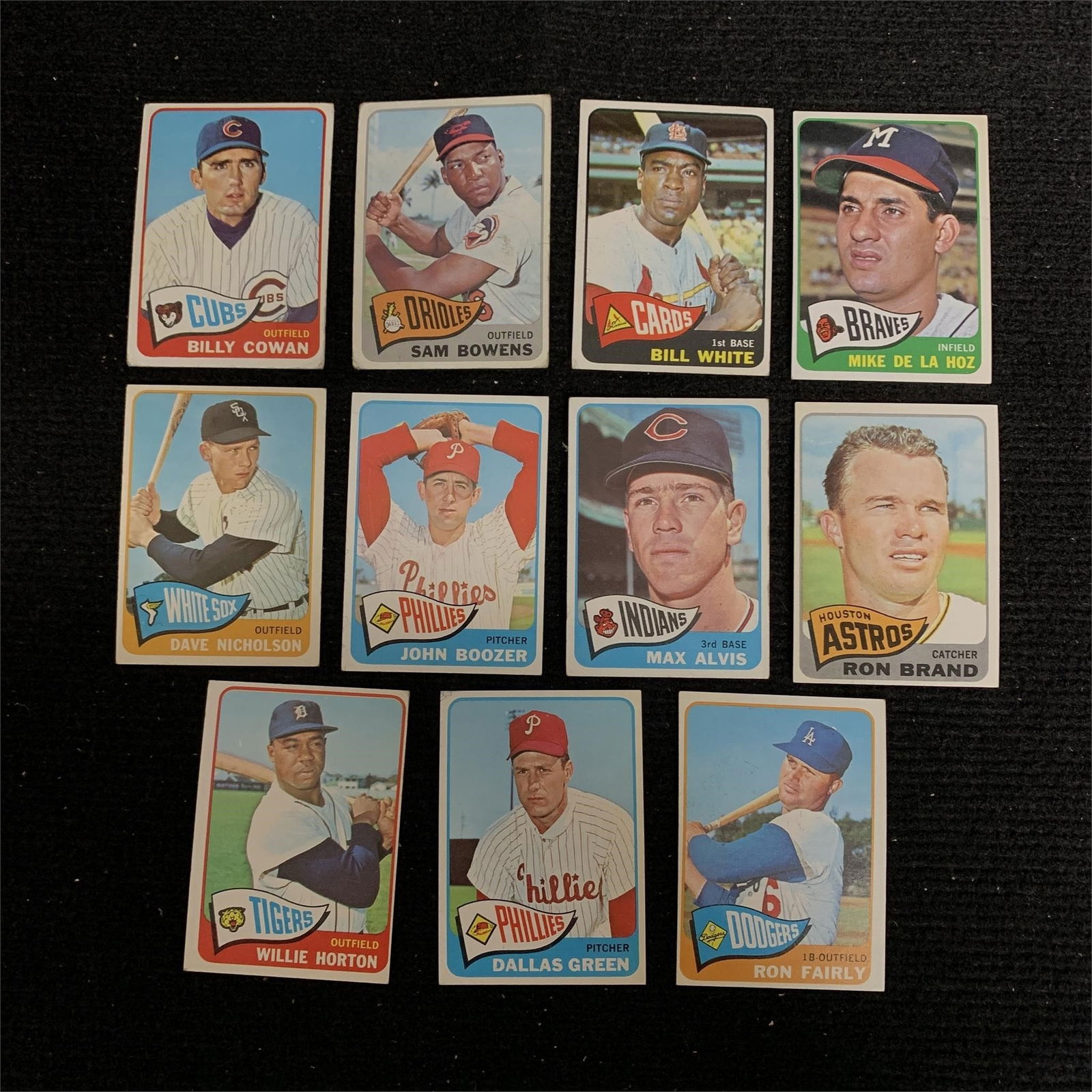 1965 Topps Baseball Cards, Max Alvis (1 of 2)