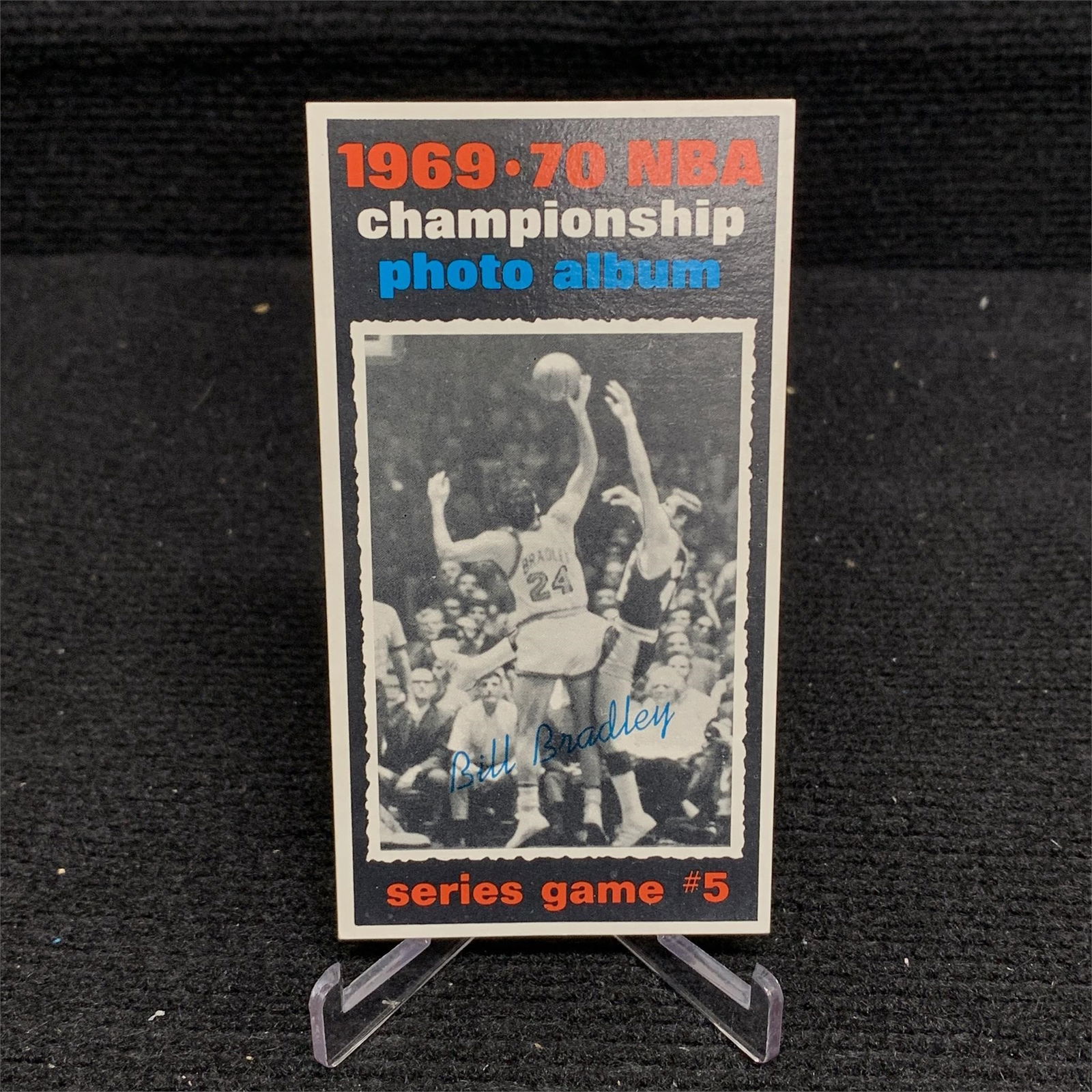 1970 TOPPS HOF BILL BRADLEY CARD (1 of 2)