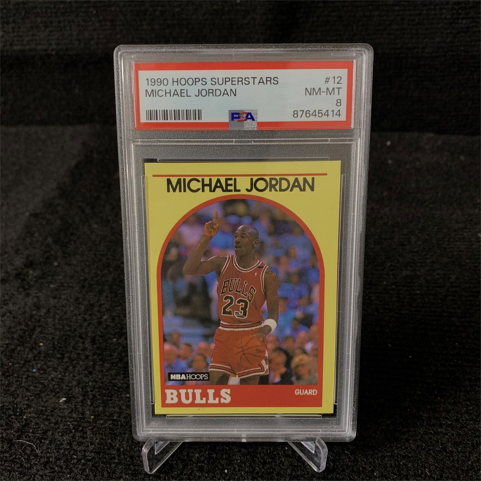 PSA 8 Michael Jordan 1990 Hoops (1 of 2)