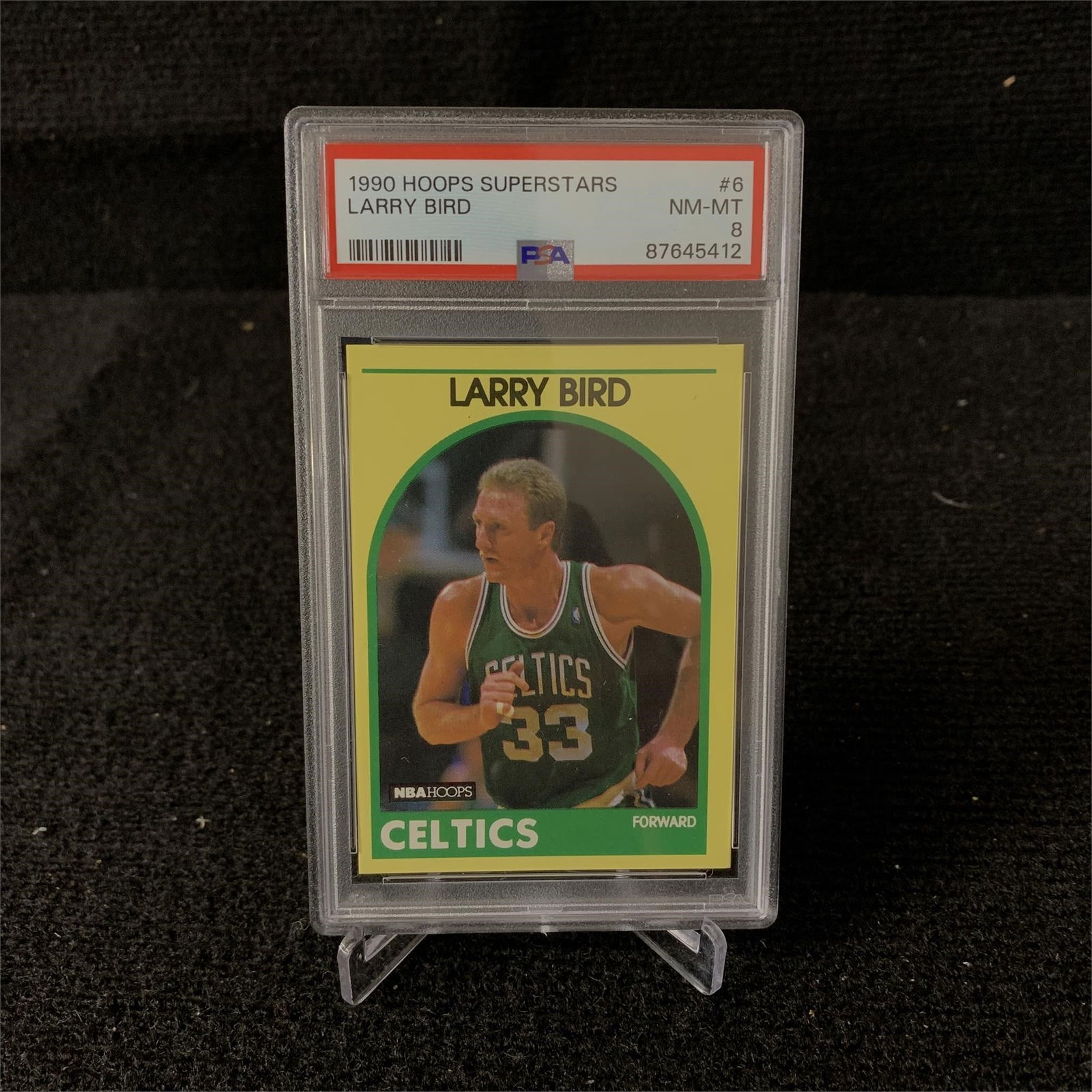 PSA 8 Larry Bird 1990 Hoops (1 of 2)