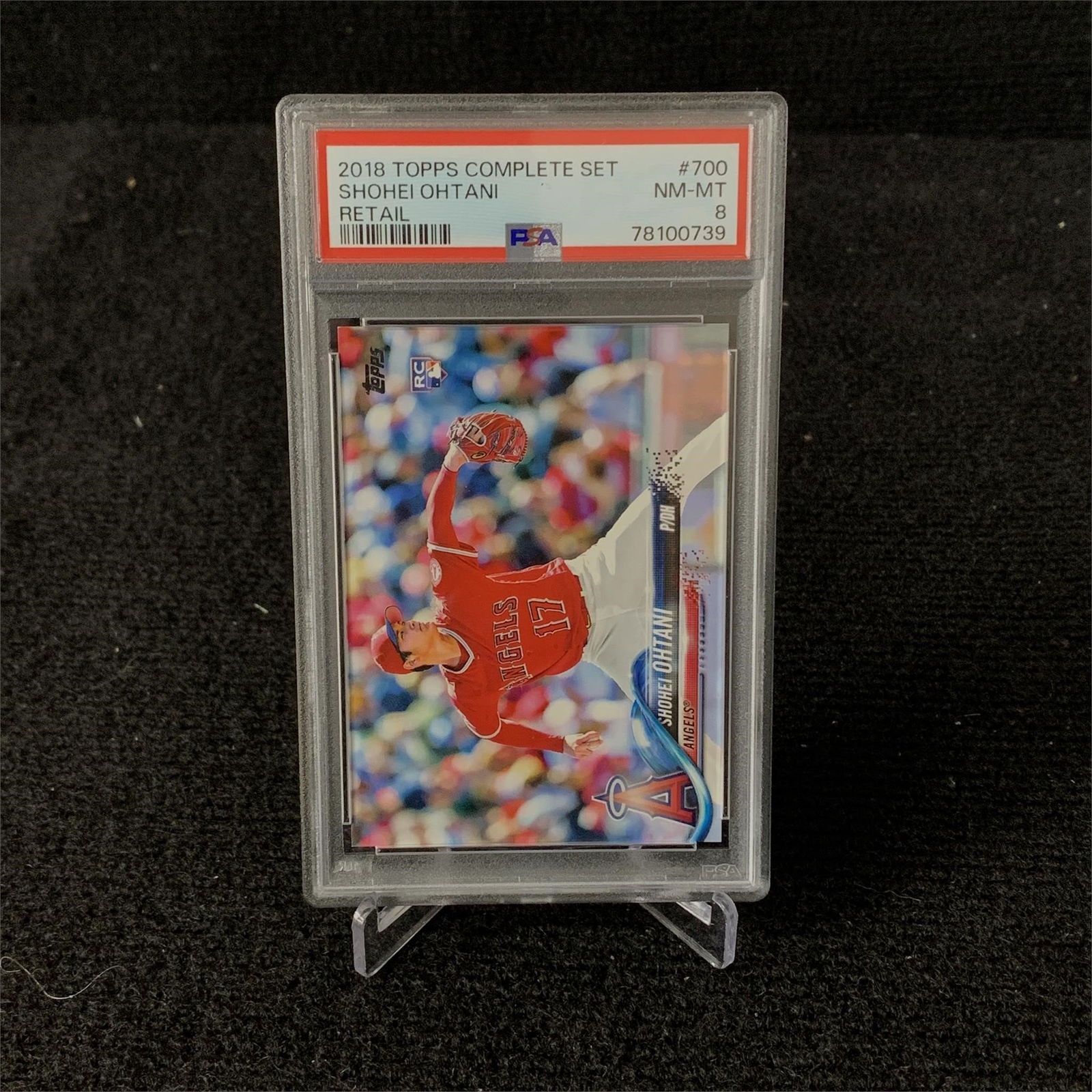 PSA 8 Sohei Ohtani Topps Rookie Card (1 of 2)