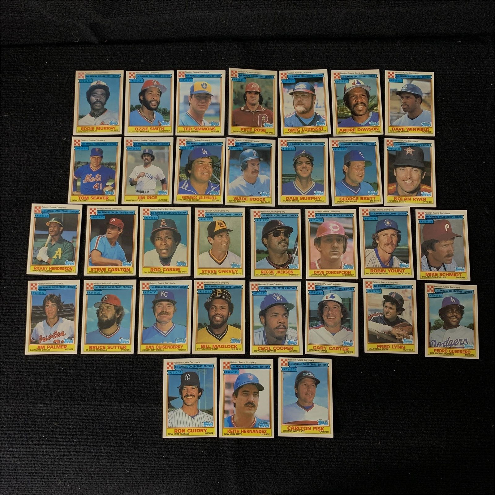 1984 Topps Cereal Series Baseball Set (1 of 6)