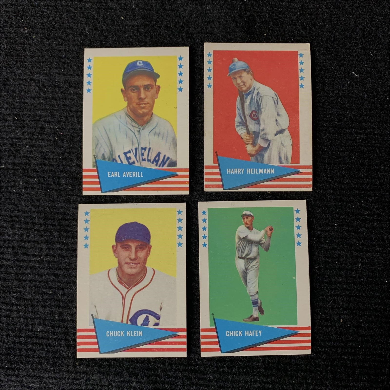 1961 Fleer HOF Baseball Cards (1 of 2)