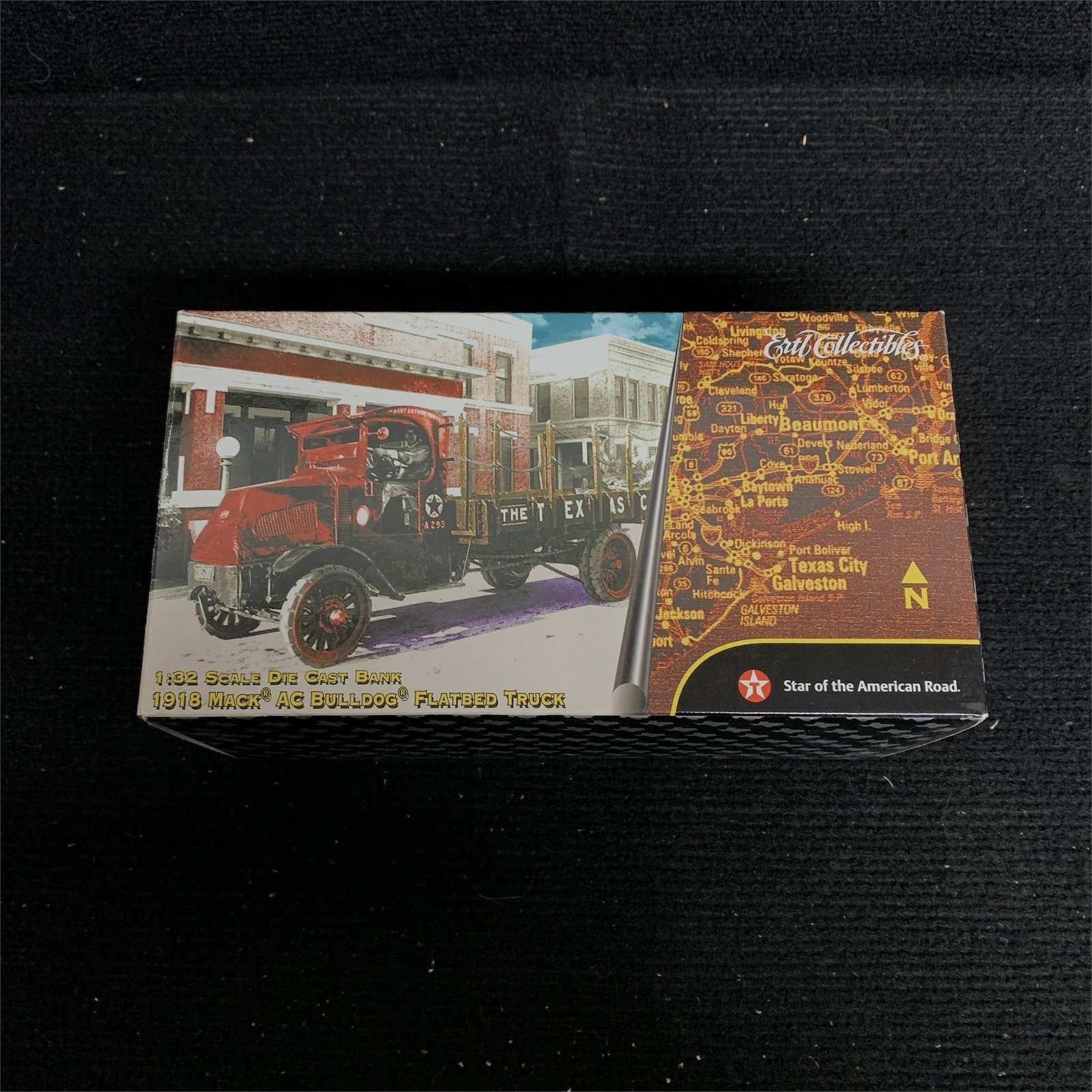 1918 MACK AC Bulldog Truck Replica: NIB 1918 MACK AC Bulldog Flatbed Truck Replica. Texaco. We are a veteran owned company. Please look at the pictures carefully to determine what you believe the condition of collecitible is. We are cur