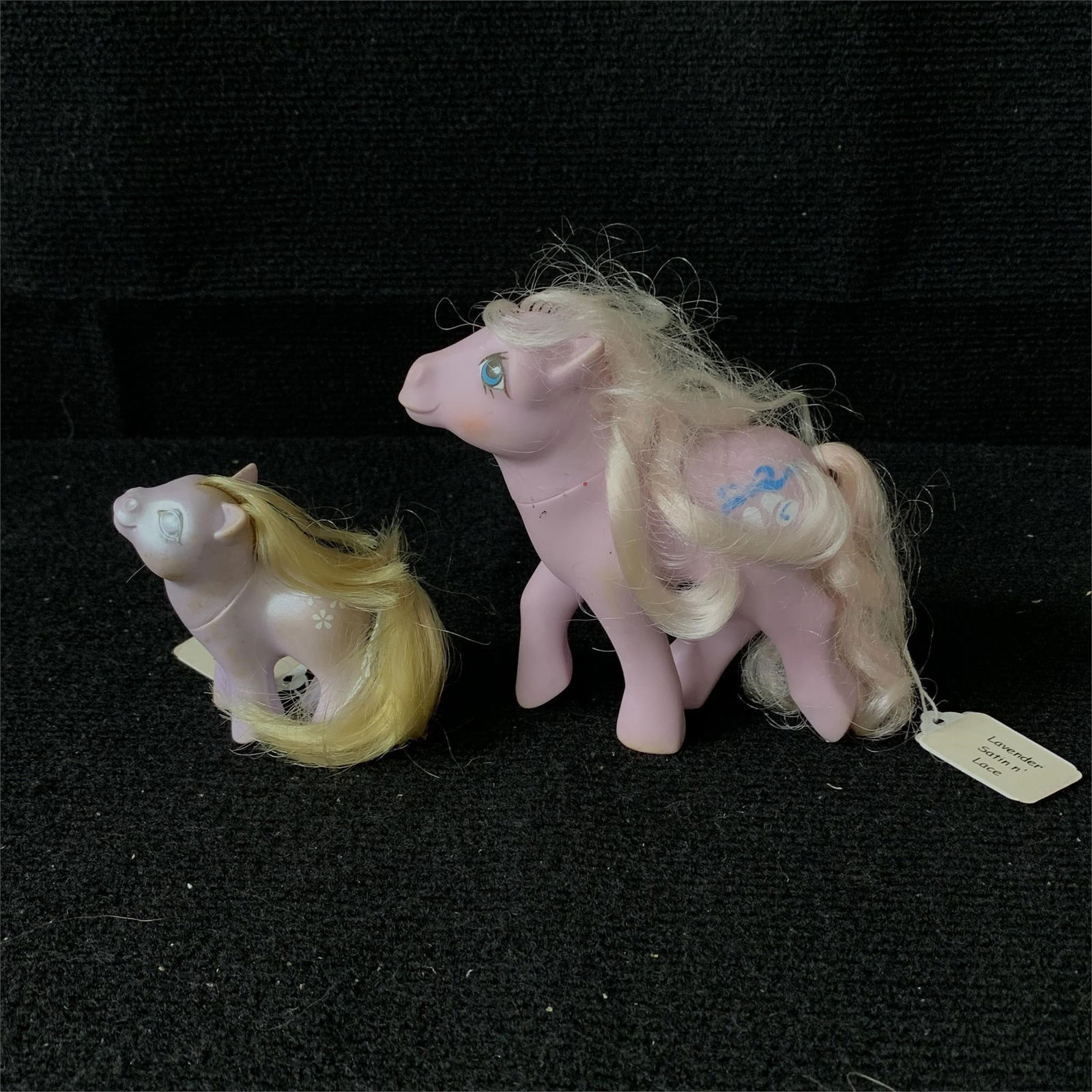 My Little Pony G1 Year 5 Satin 'n Lace Lavender version (1 of 3)
