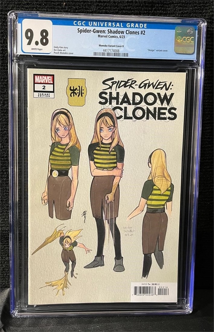 Spider-Gwen Shadow Clones 2 CGC 9.8 (1 of 1)