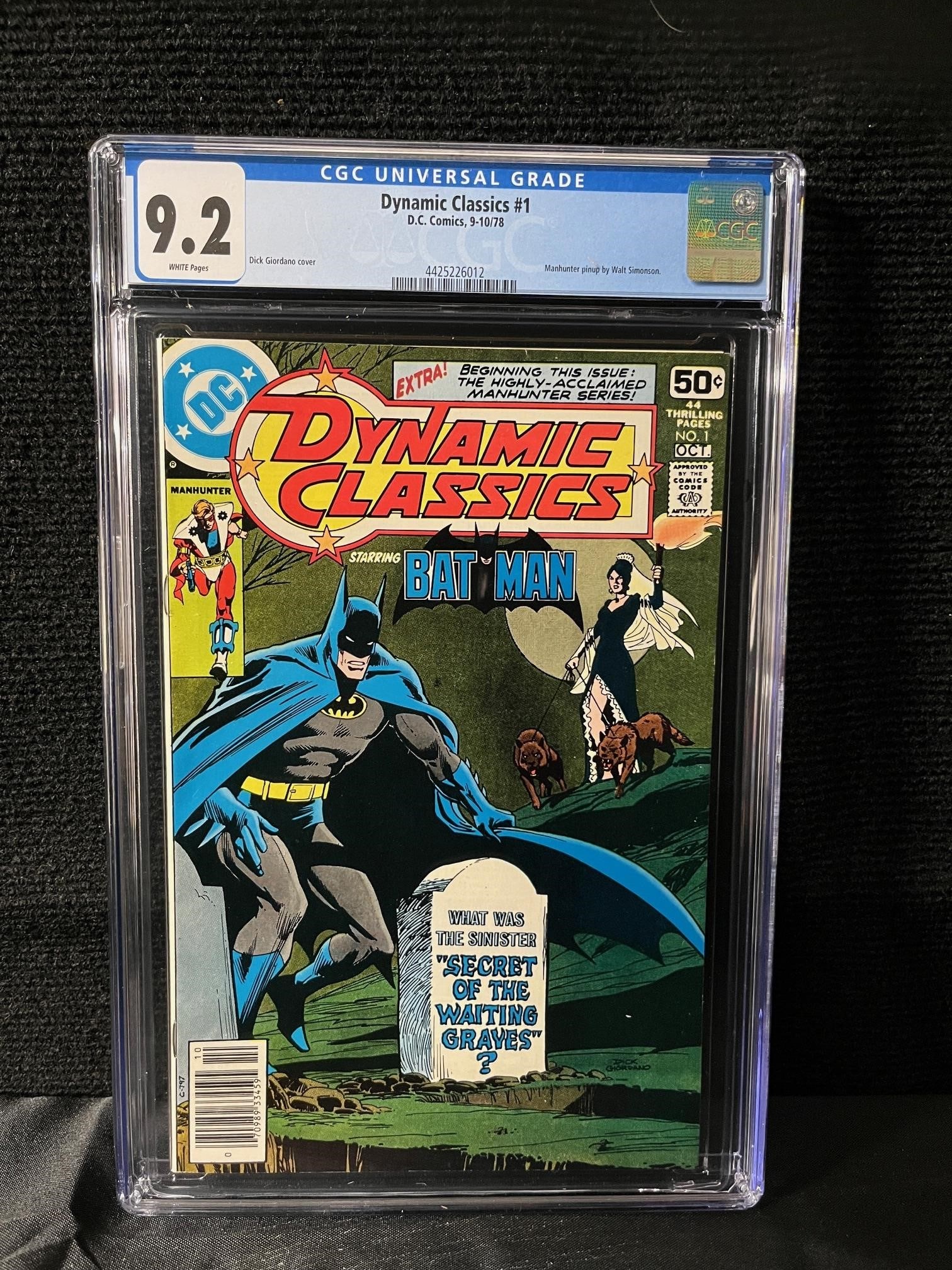 Batman in Dynamic Classics 1 CGC 9.2 (1 of 1)