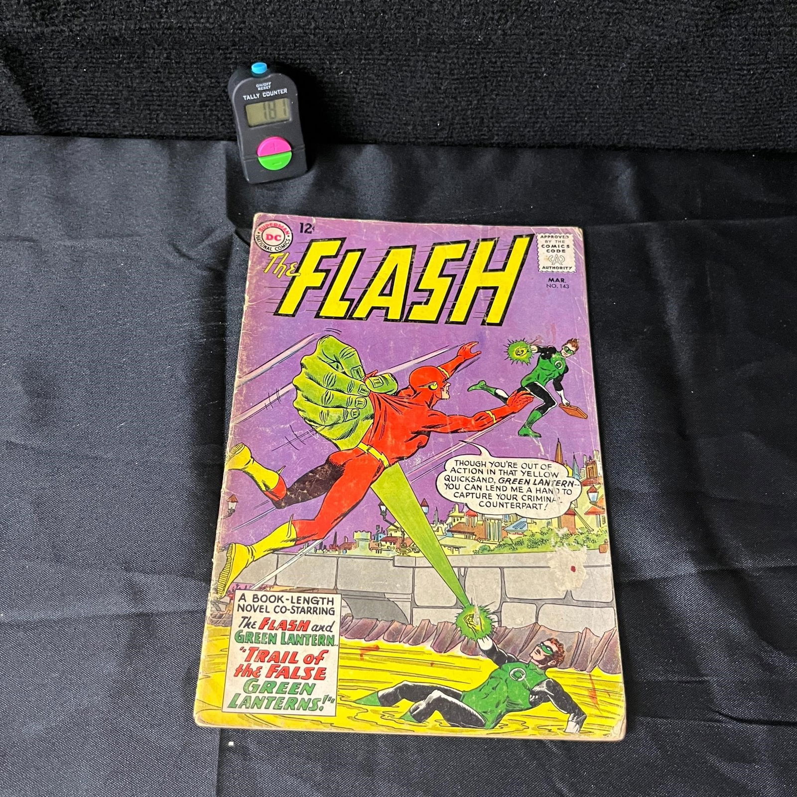 Flash 143 Silver Age DC Green Lantern App (1 of 2)