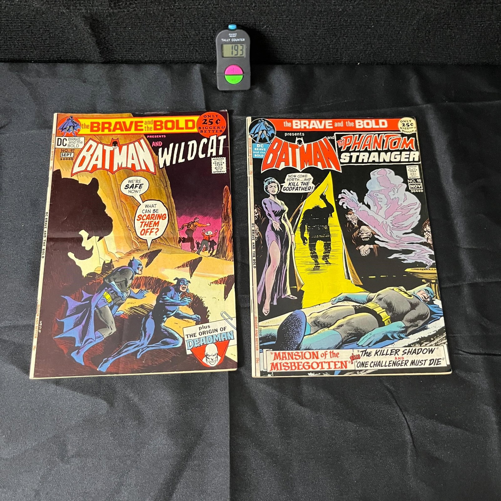 Batman in Brave & the Bold 97 & 98 (1 of 2)