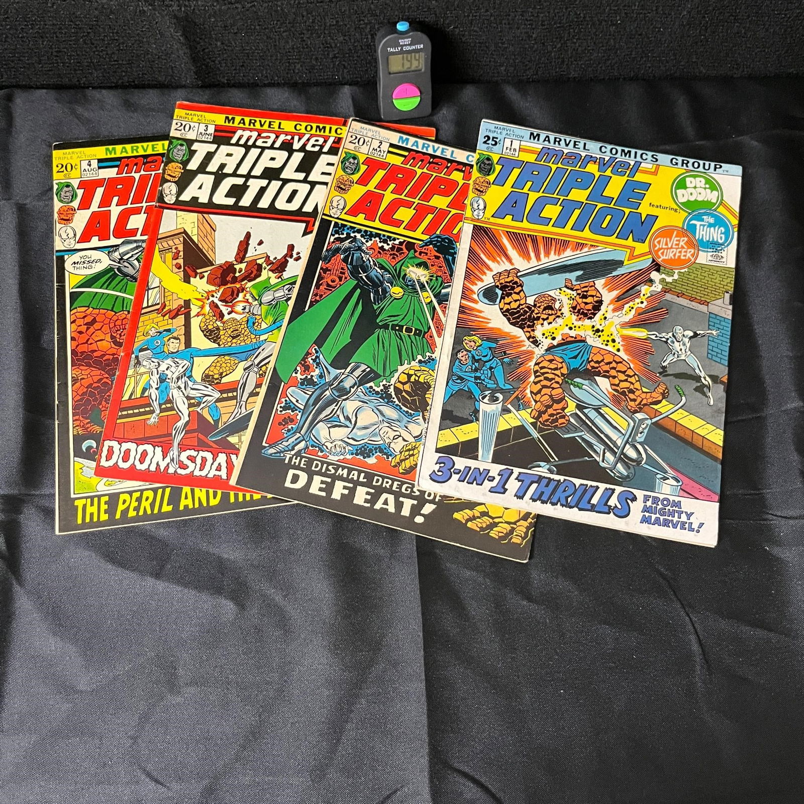 Marvel Triple Action #1-4 Feat. Dr. Doom + (1 of 2)