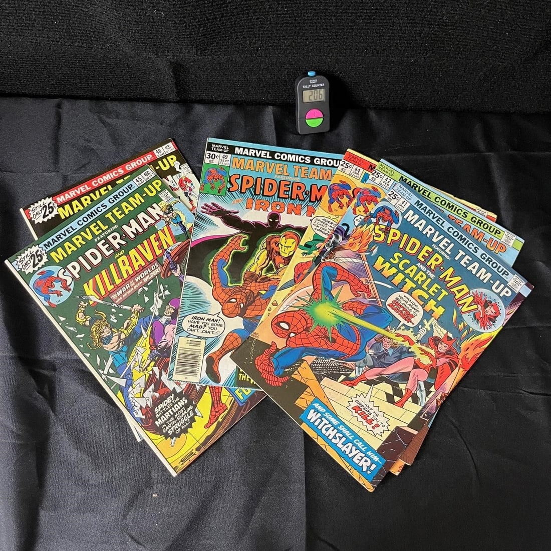 Marvel Team Up feat. Spider-man Bronze Age Lot (1 of 3)
