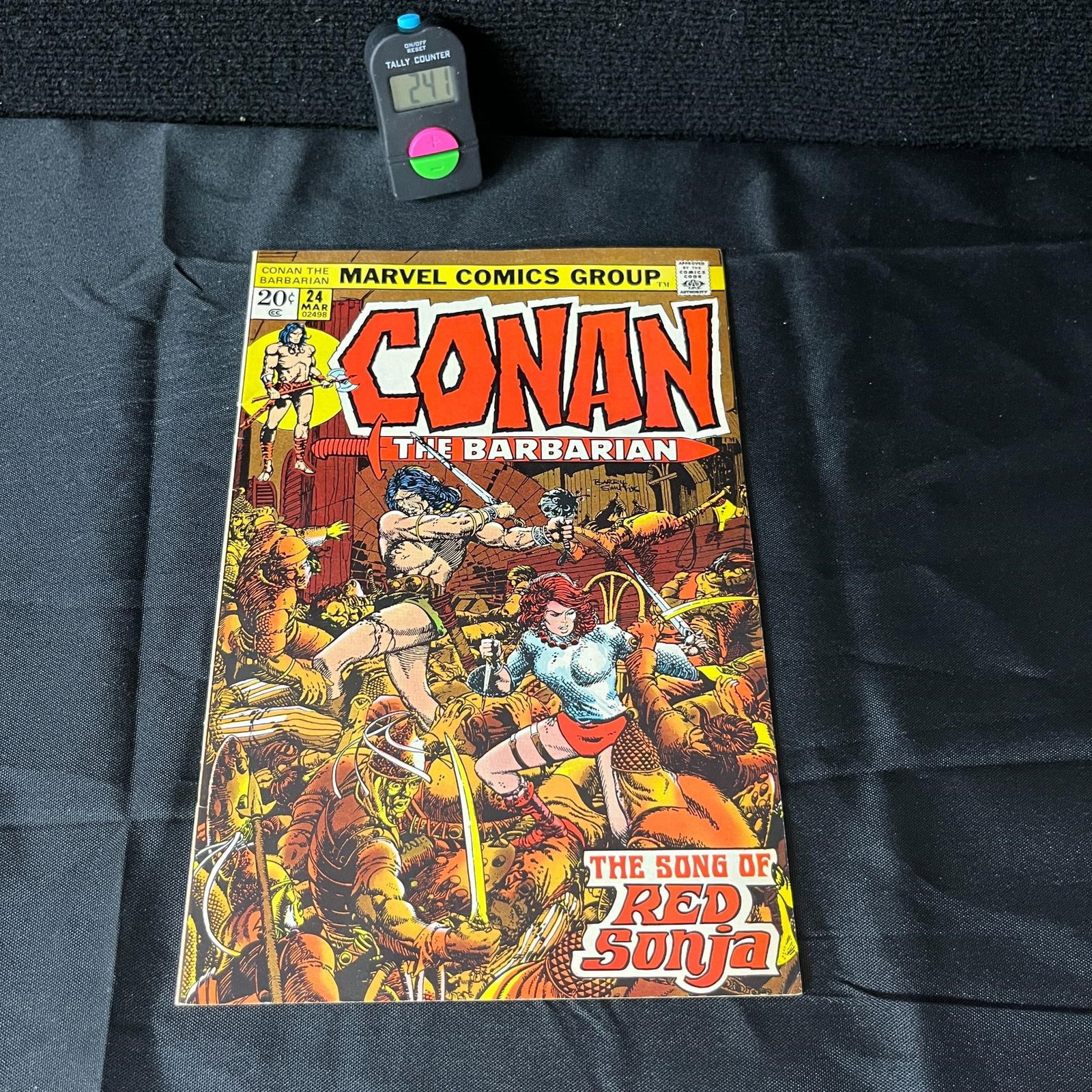 Conan the Barbarian 24 1st full Red Sonja App (1 of 3)