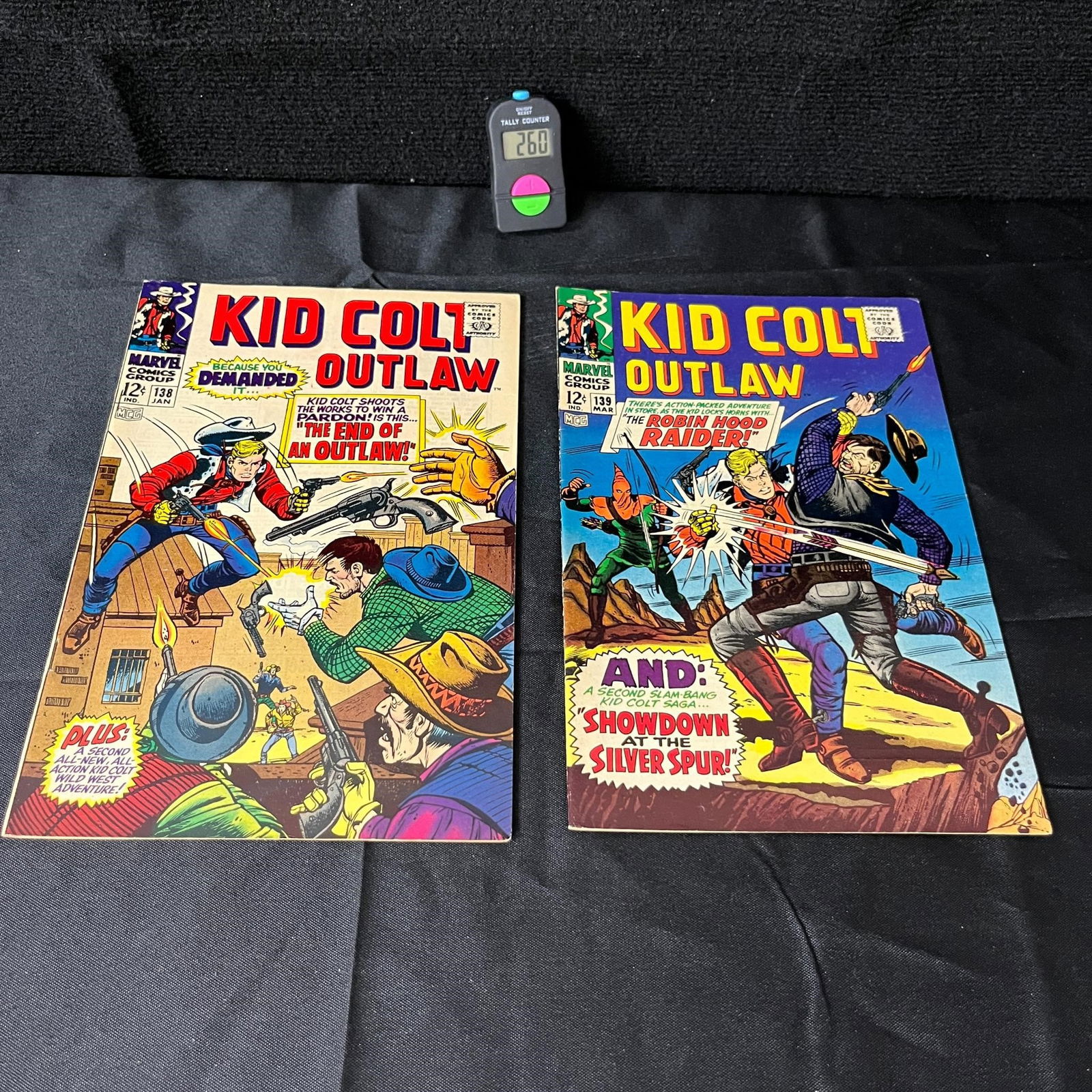 Kid Colt Outlaw 18 & 239 Marvel Silver Age (1 of 2)