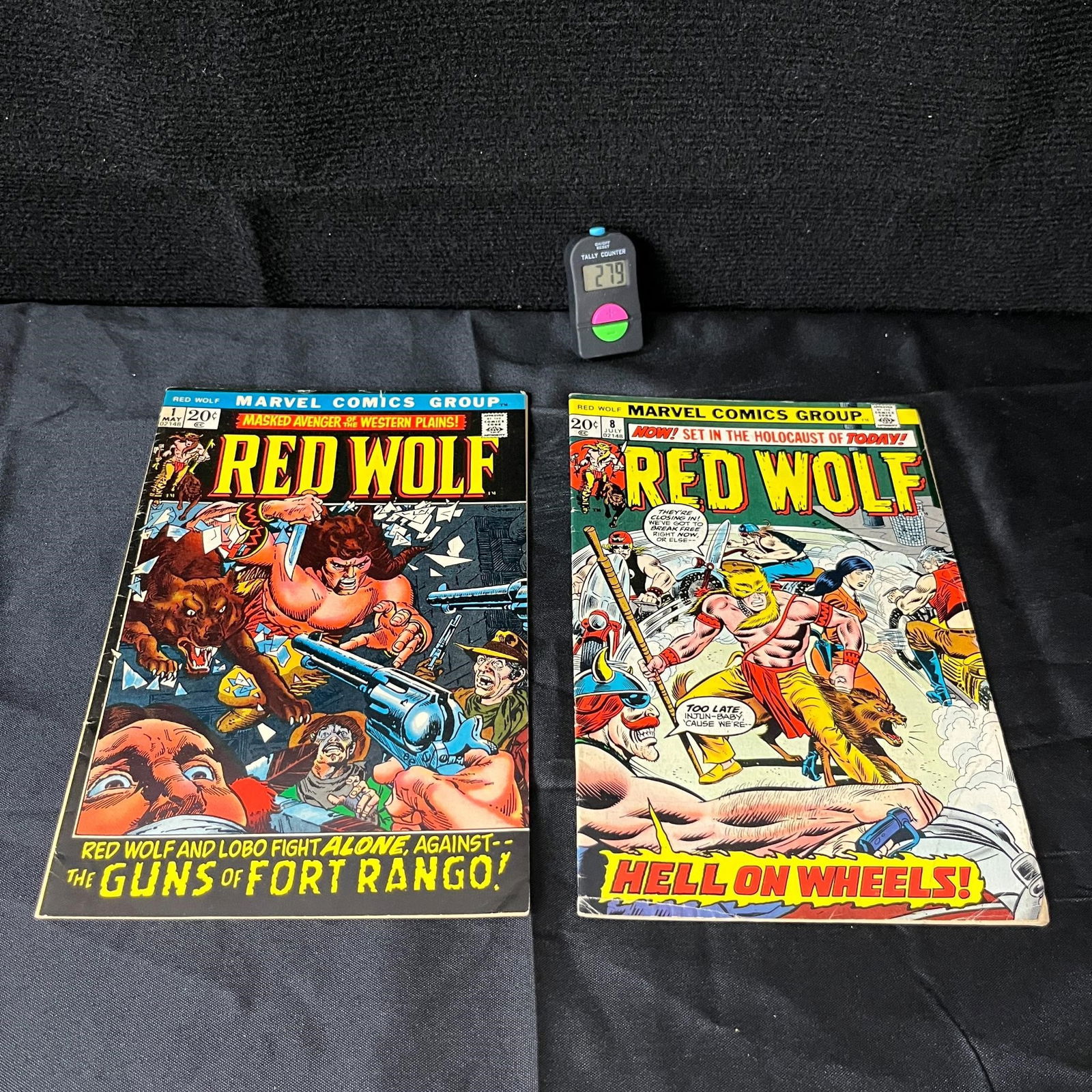 Red Wolf 1 & 8 Marvel Bronze Age (1 of 2)