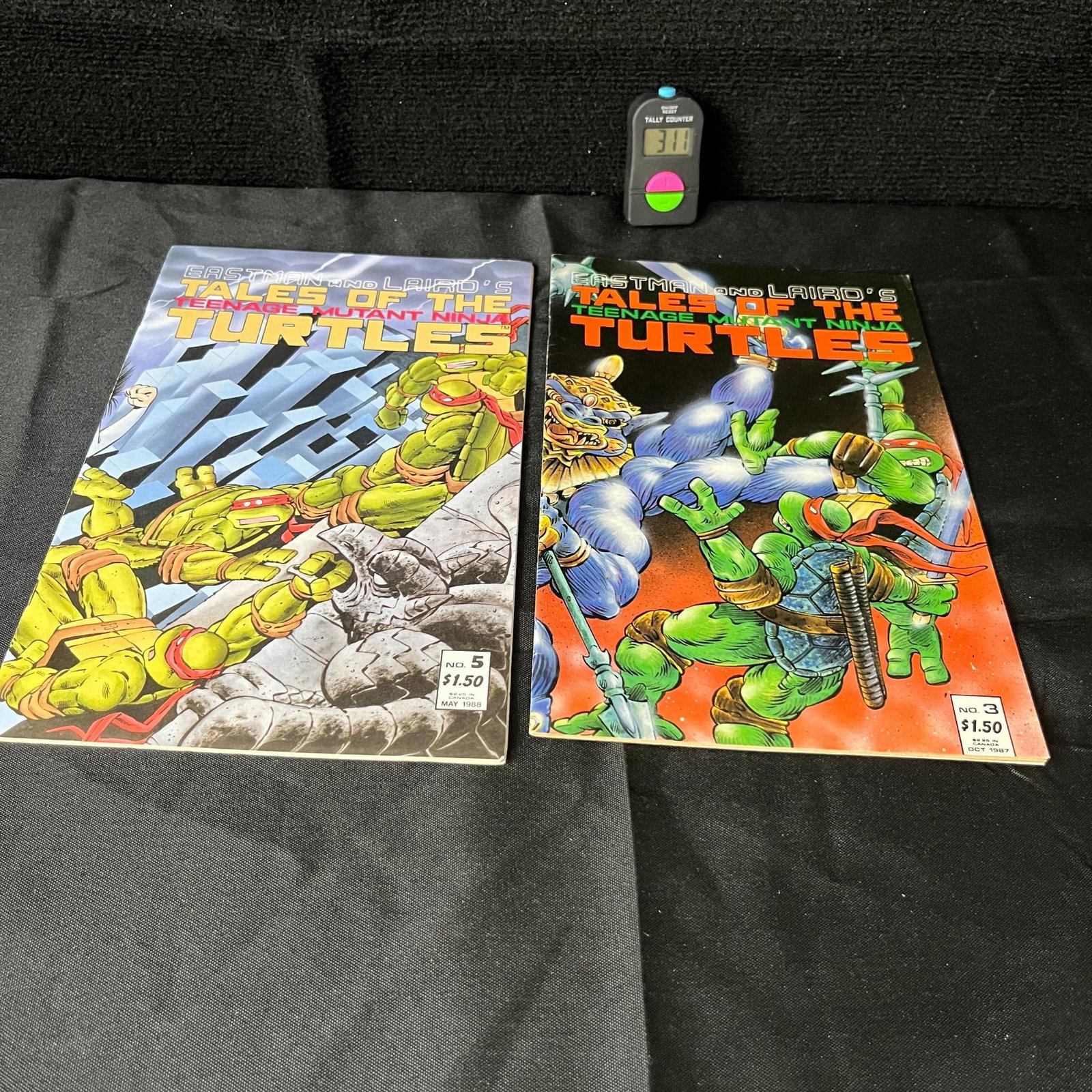 Tales of the Teenage Mutant Ninja Turtles 3 & 5: We are a veteran owned company. Please look at the pictures carefully to determine what you believe the condition of collectible is. We are currently accepting consignments. Email us a aeronhouse1994@