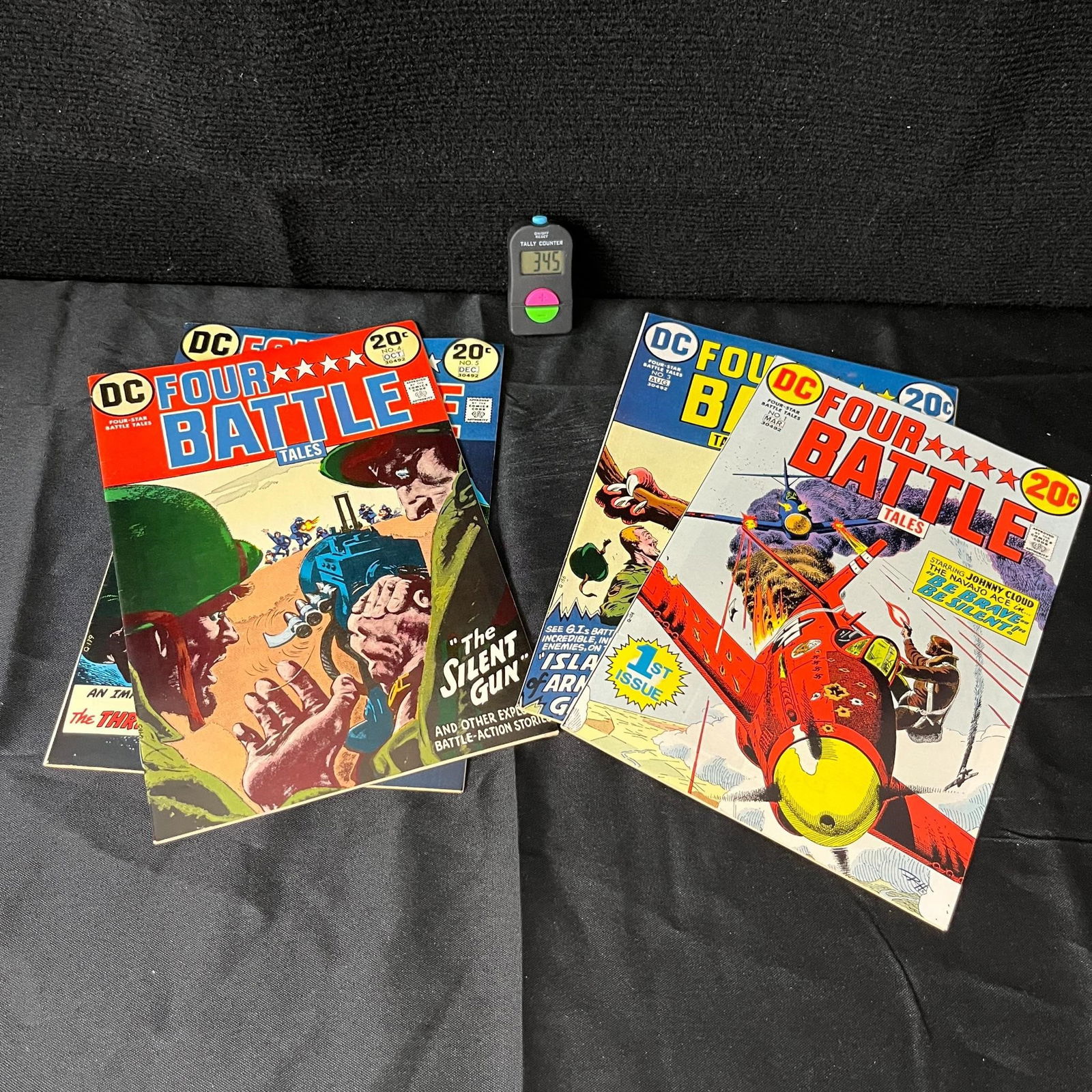 Four Star Battle Tales Lot DC Bronze Age War. (1 of 2)