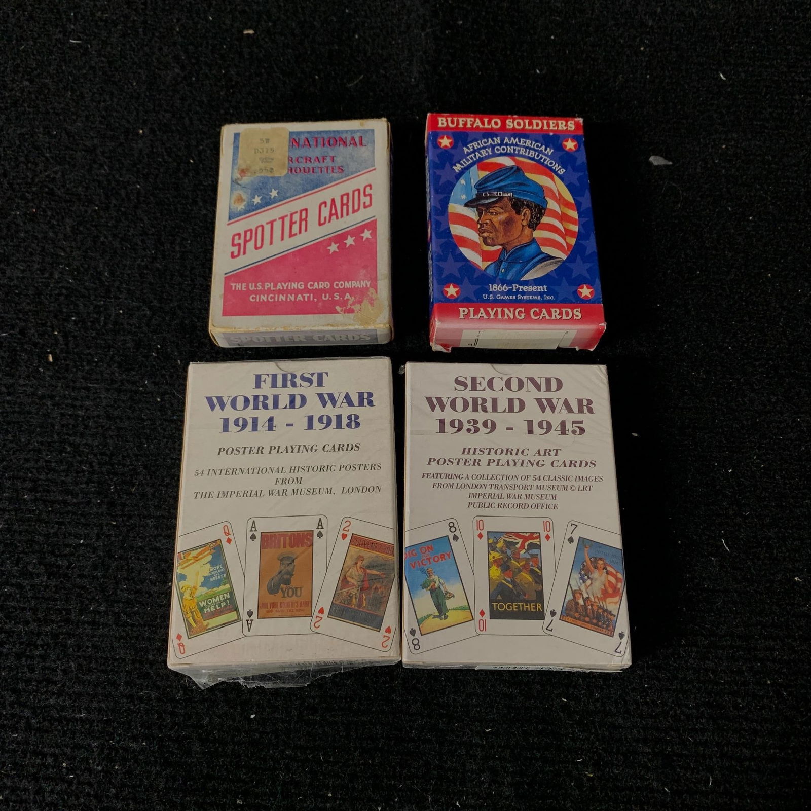 Military Playing Card Decks (1 of 3)