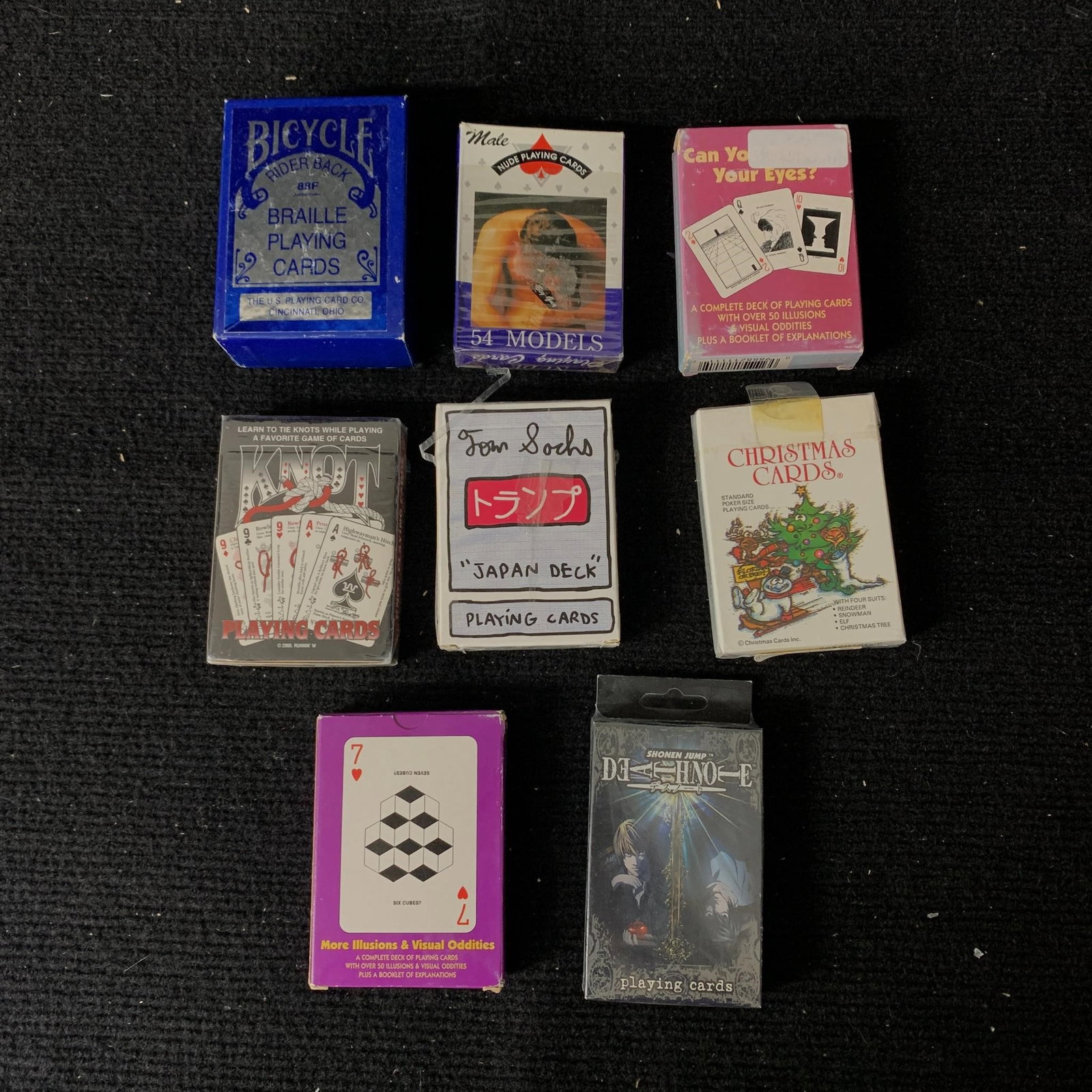 Mix lot of playing card decks: Nice lot of sealed and opened playing cards. We are a veteran owned company. Please look at the pictures carefully to determine what you believe the condition of collectible is. We are currently accep