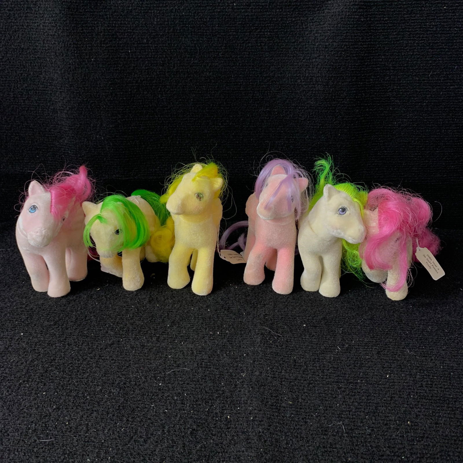 Lot of 6 G1 So-Soft G1 MLP Ponies (1 of 4)
