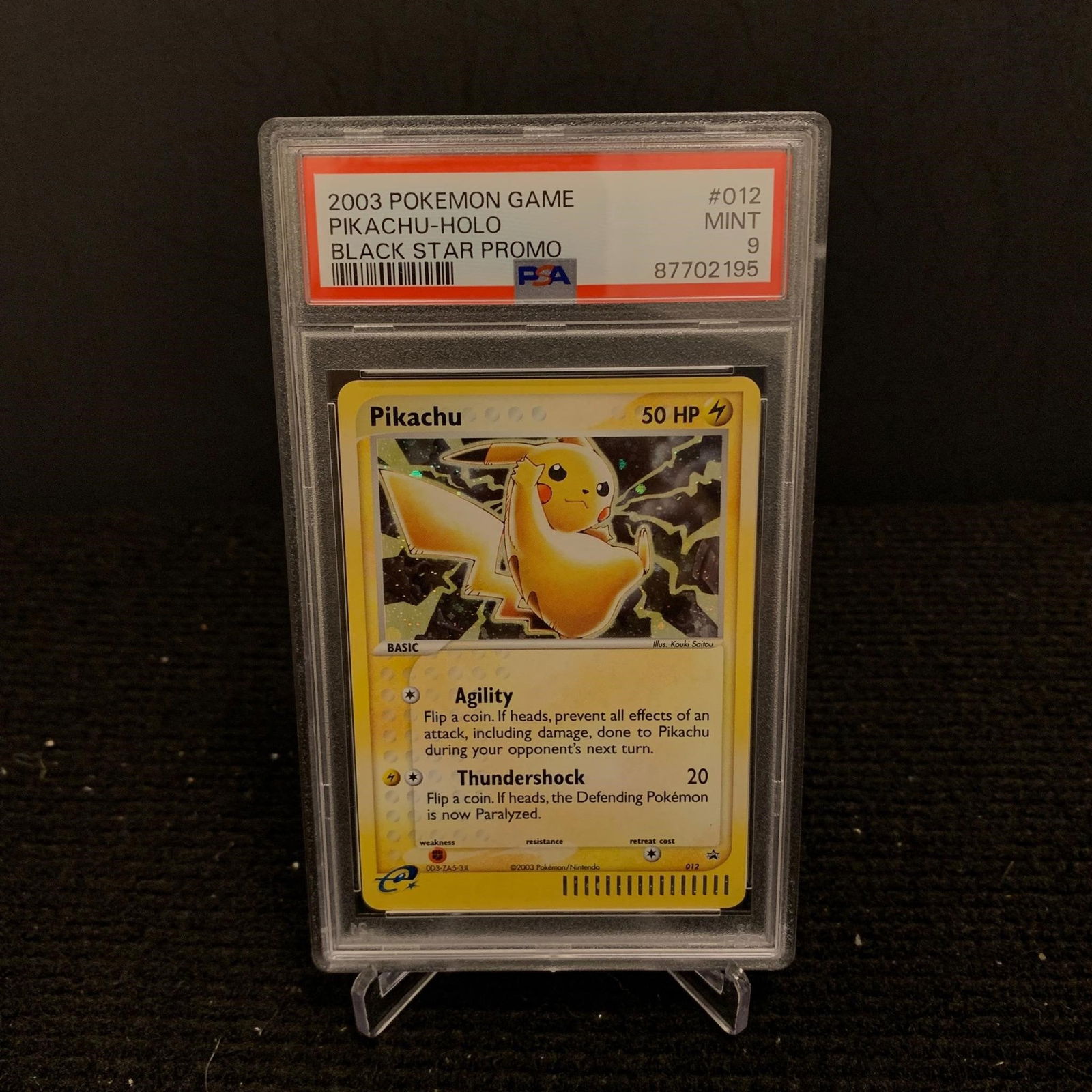 PSA 9 Pikachu Holo E Reader Promo (1 of 2)