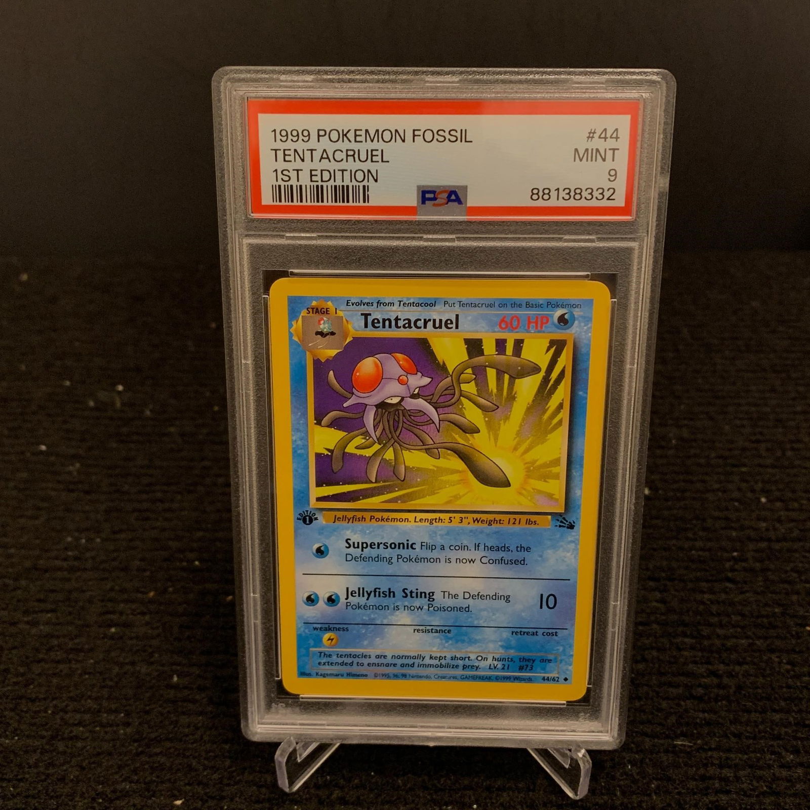 PSA 9 1st Ed Tentacruel (1 of 1)
