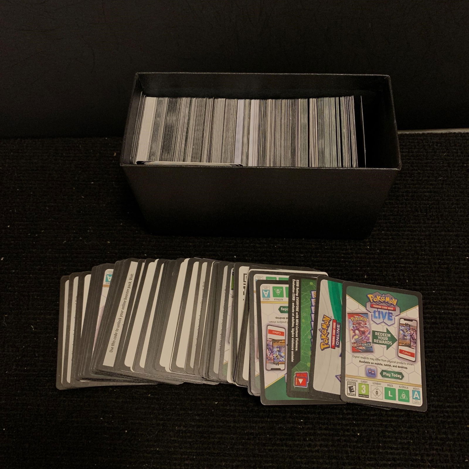 Pokemon Code Cards 100s (1 of 2)