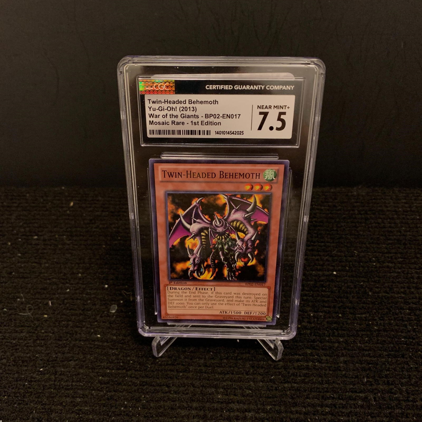 CGC 7.5 Twin Geaded Behemoth 1st Ed (1 of 1)