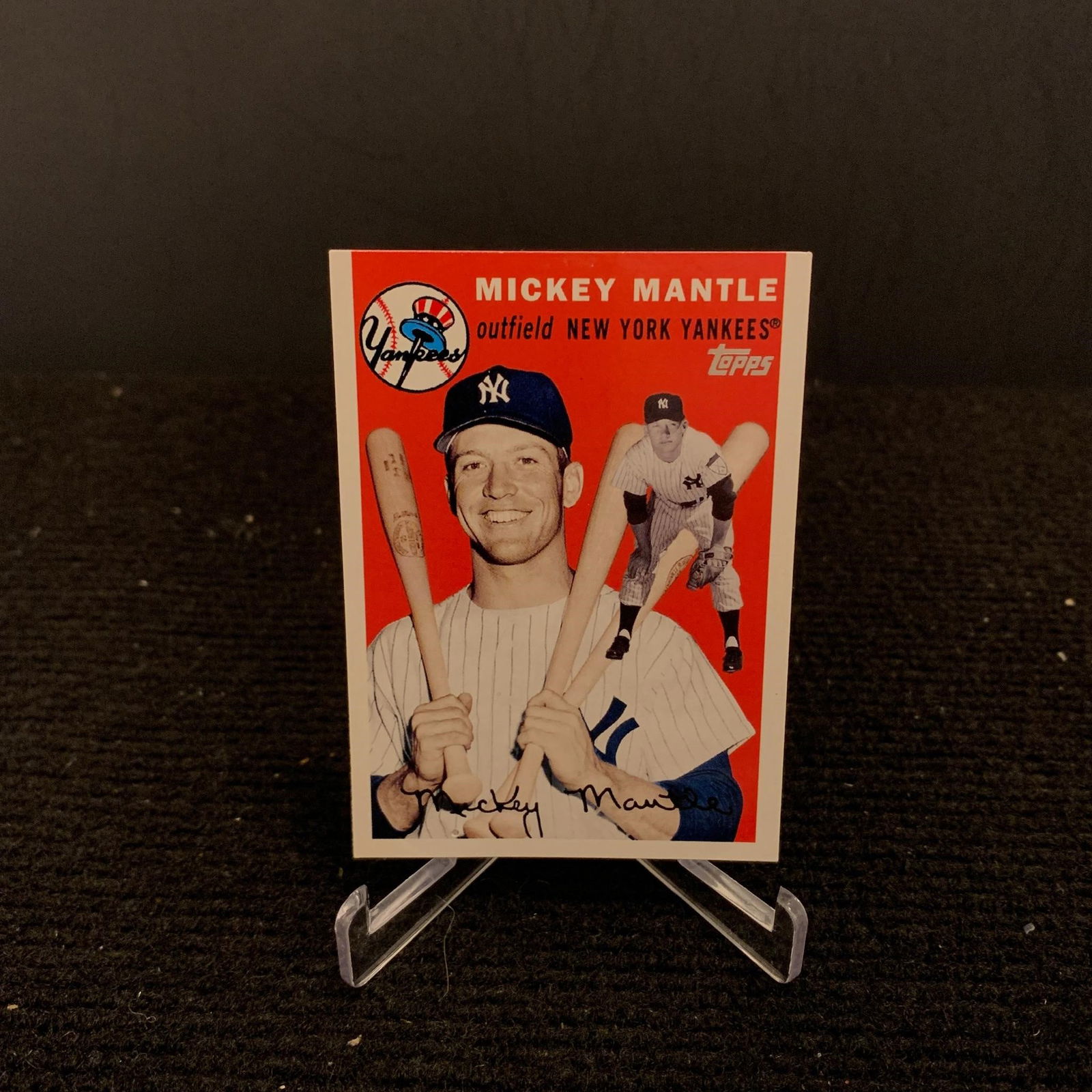 Topps Mickey Mantle Story Card (1 of 2)