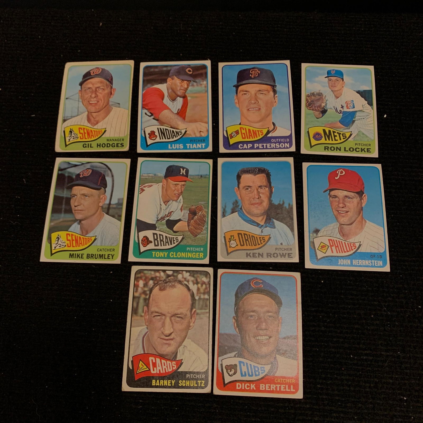 1965 Topps Baseball Cards, Ken Rowe (1 of 2)