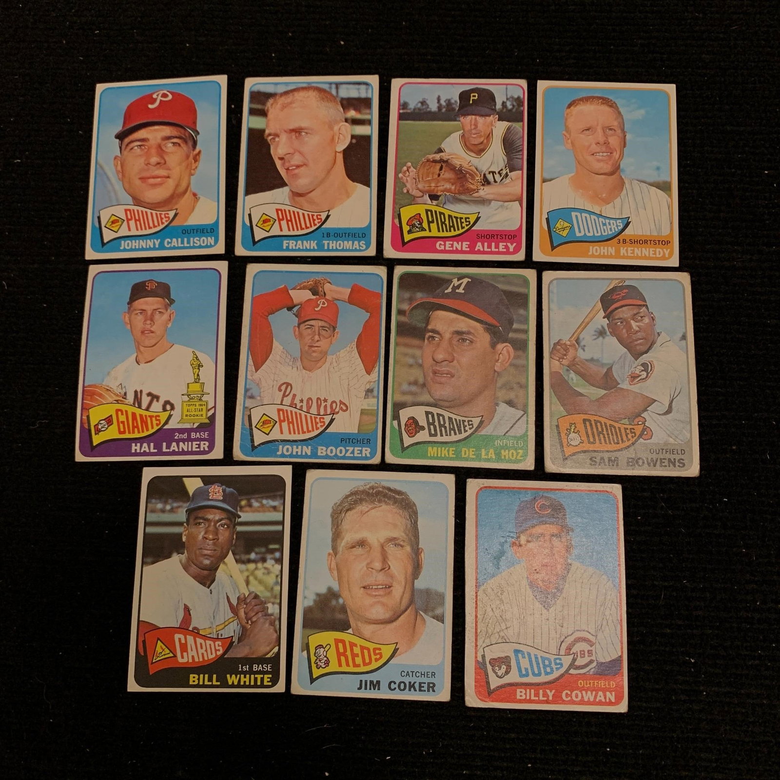1965 Topps Baseball Cards, Jim Coker: We are a veteran owned company. Please look at the pictures carefully to determine what you believe the condition of collectible is. We are currently accepting consignments. Email us a aeronhouse1994@