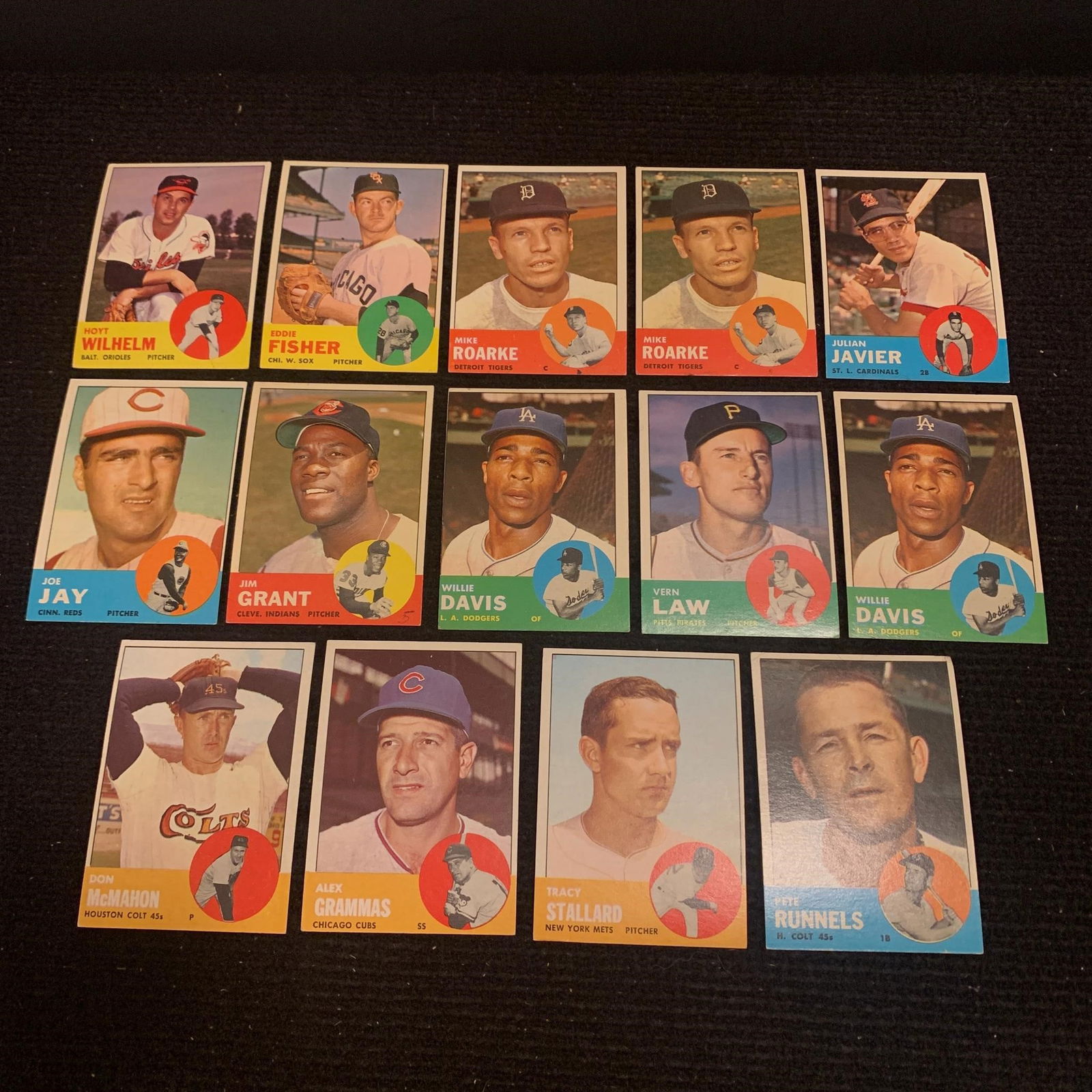1963 Topps Baseball Cards, Jim Grant (1 of 2)