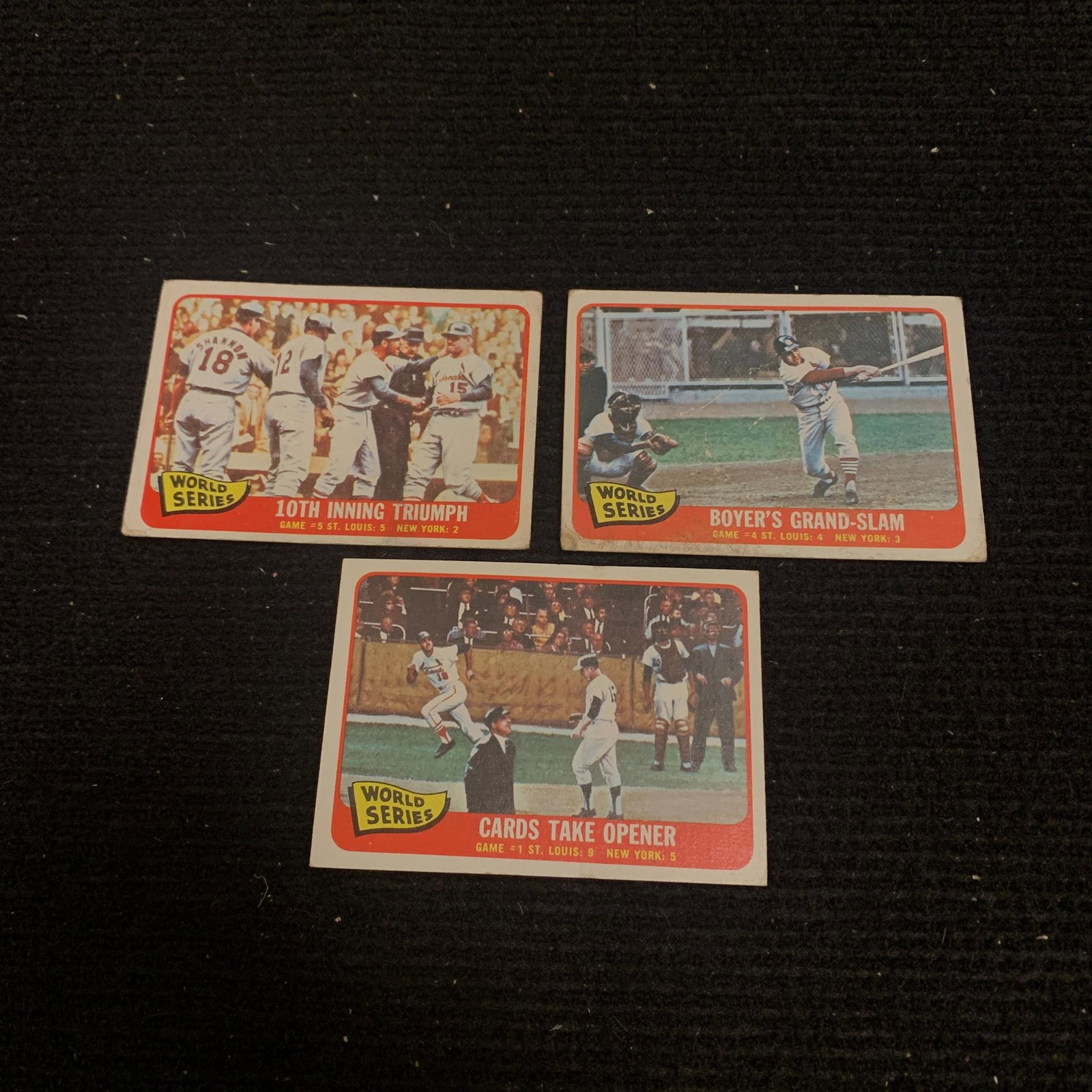 1964 WS Topps Baseball Cards: 1964 World Series Games Topps Baseball Cards. We are a veteran owned company. Please look at the pictures carefully to determine what you believe the condition of collectible is. We are currently acce