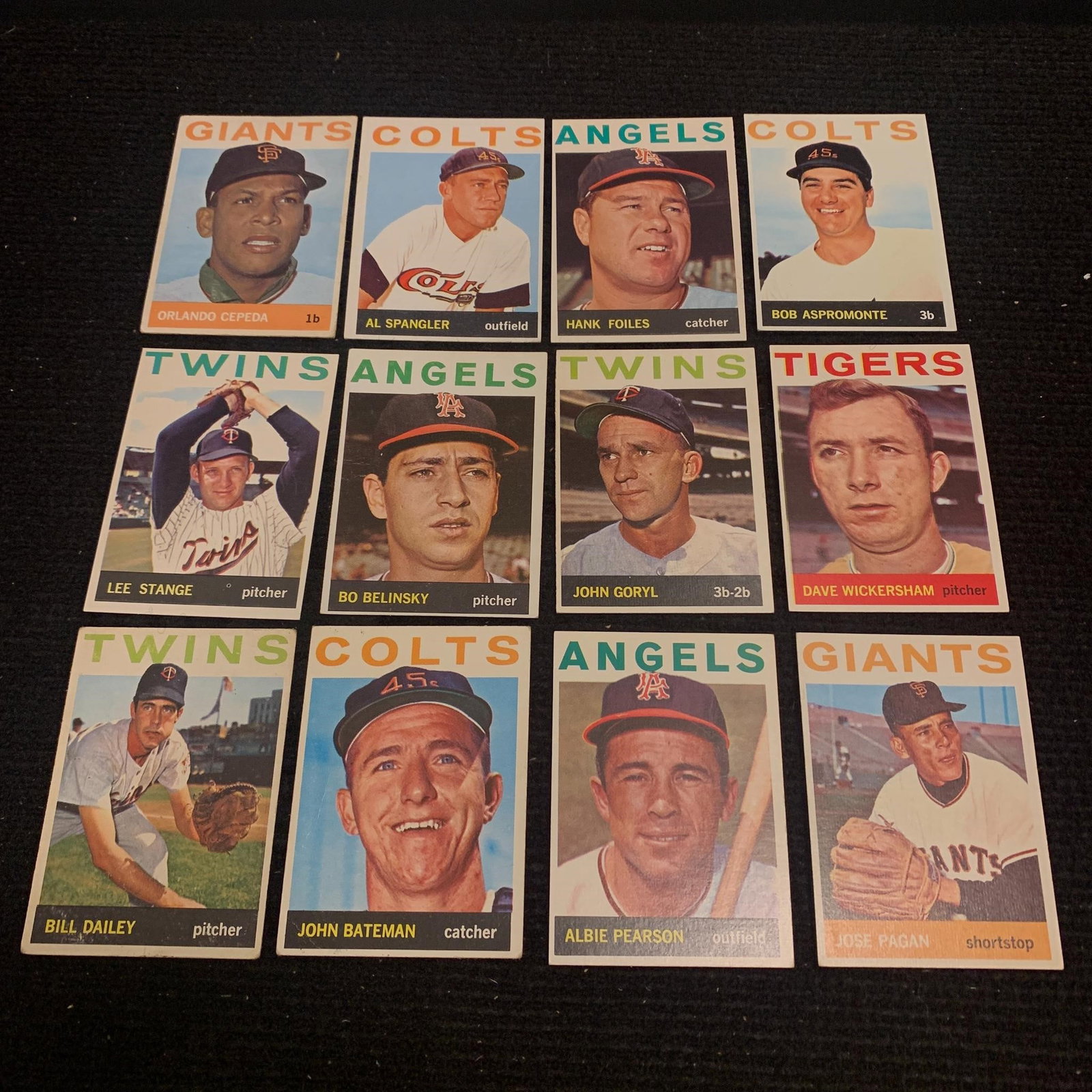 1964 Topps Baseball Cards, John Goryl: We are a veteran owned company. Please look at the pictures carefully to determine what you believe the condition of collectible is. We are currently accepting consignments. Email us a aeronhouse1994@