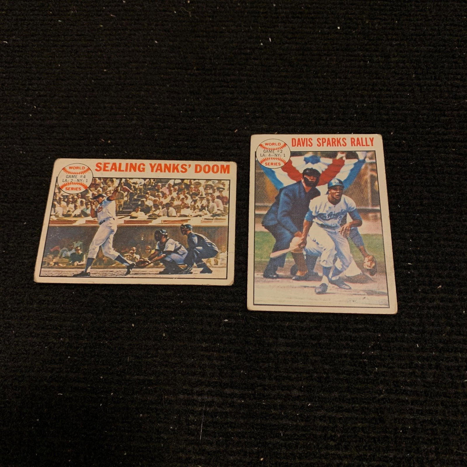 1963 WS Topps Baseball Cards: 1963 World Series Games Topps Baseball Cards. We are a veteran owned company. Please look at the pictures carefully to determine what you believe the condition of collectible is. We are currently acce