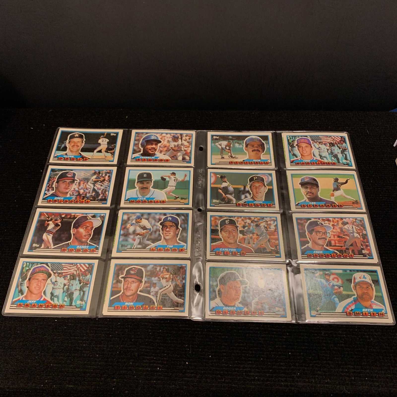 1989 Topps Big Baseball Cards, Bonds (1 of 2)