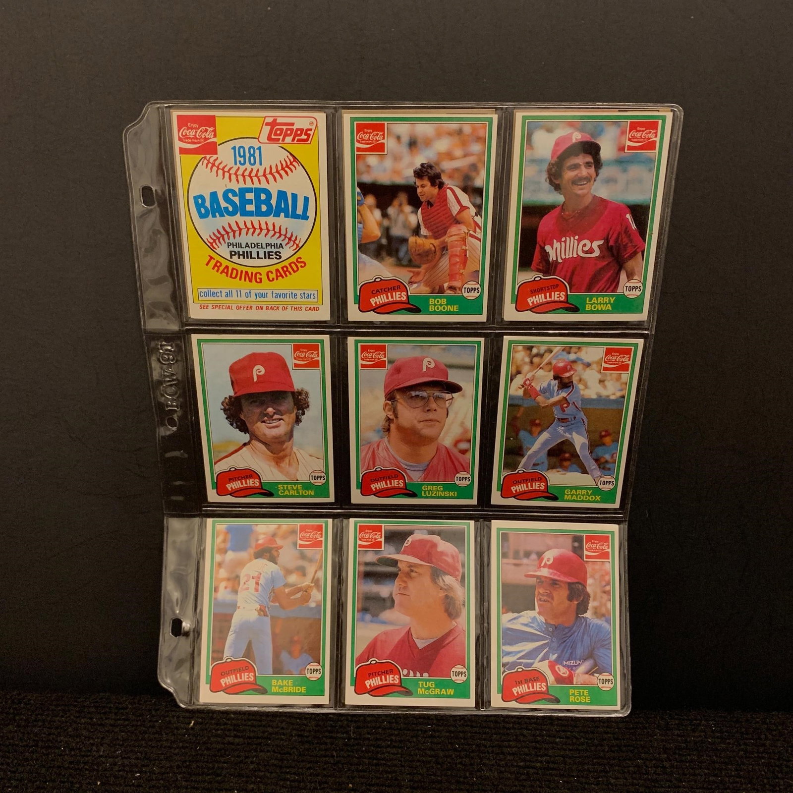 1981 Topps Phillies Coke Baseball Cards: We are a veteran owned company. Please look at the pictures carefully to determine what you believe the condition of collectible is. We are currently accepting consignments. Email us a aeronhouse1994@
