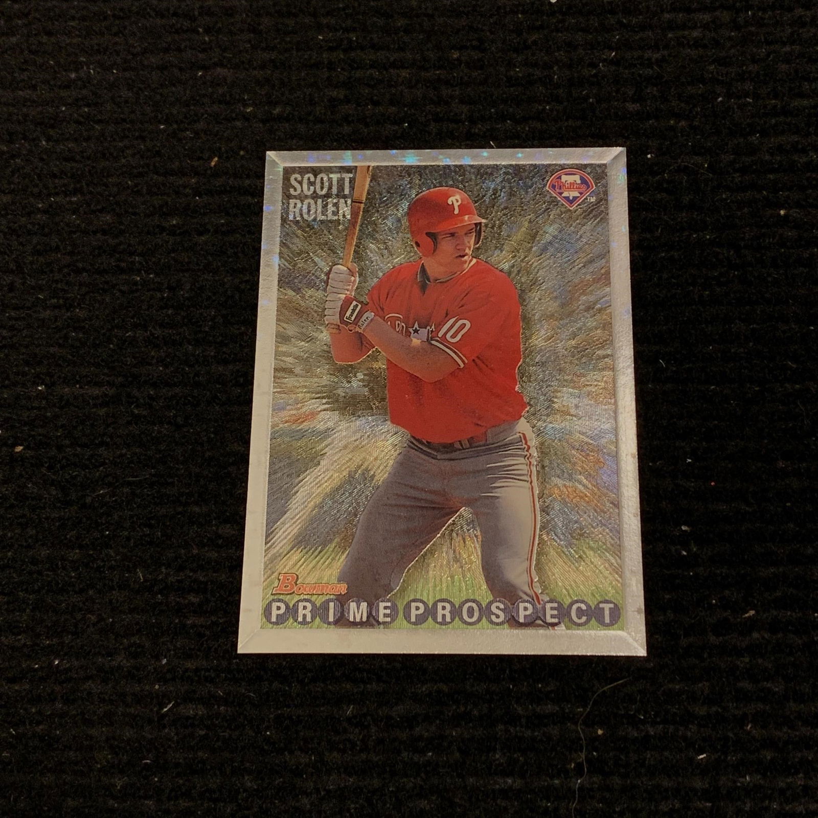 1995 Bowman Scott Rolen Foil Prospect (1 of 2)
