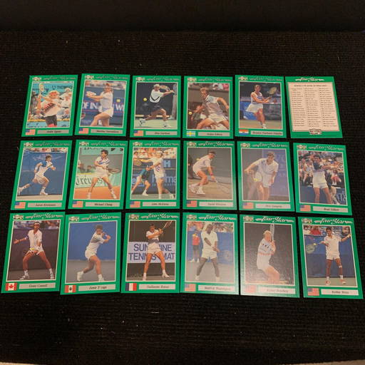 1991 Netpro Tennis Cards